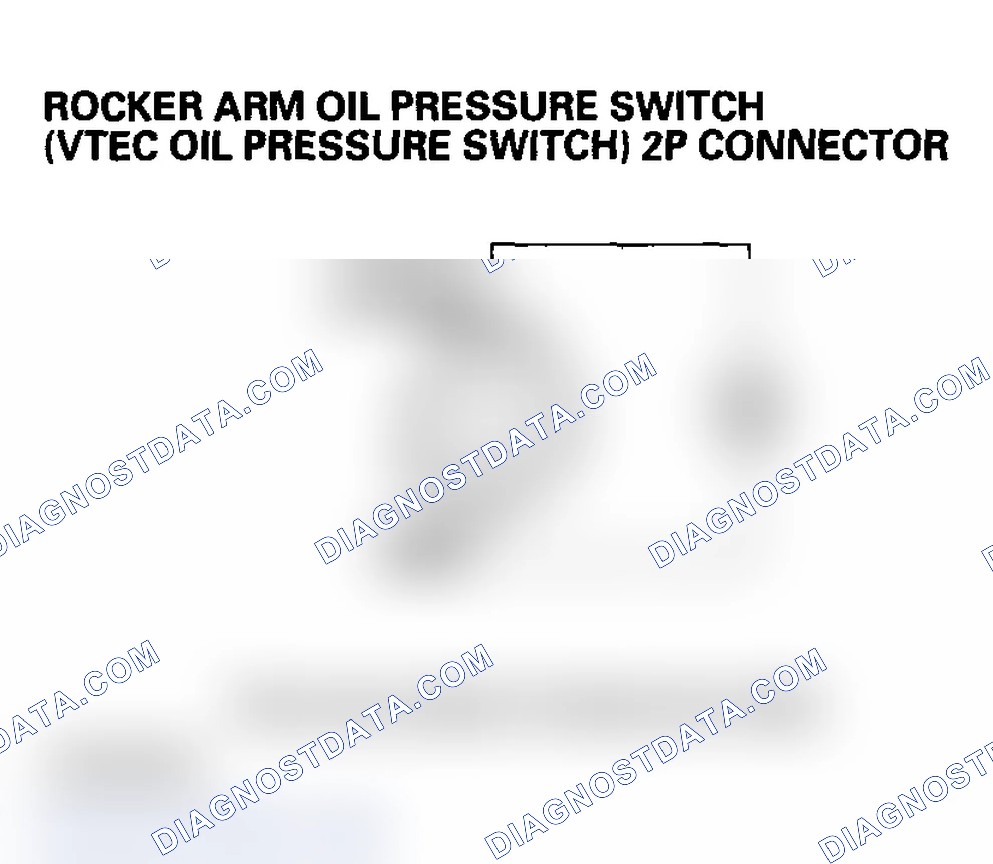 Scheme 353: DTC P2647: Rocker Arm Oil Pressure Switch (VTEC Oil Pressure Switch) Circuit High Voltage (2005-2006