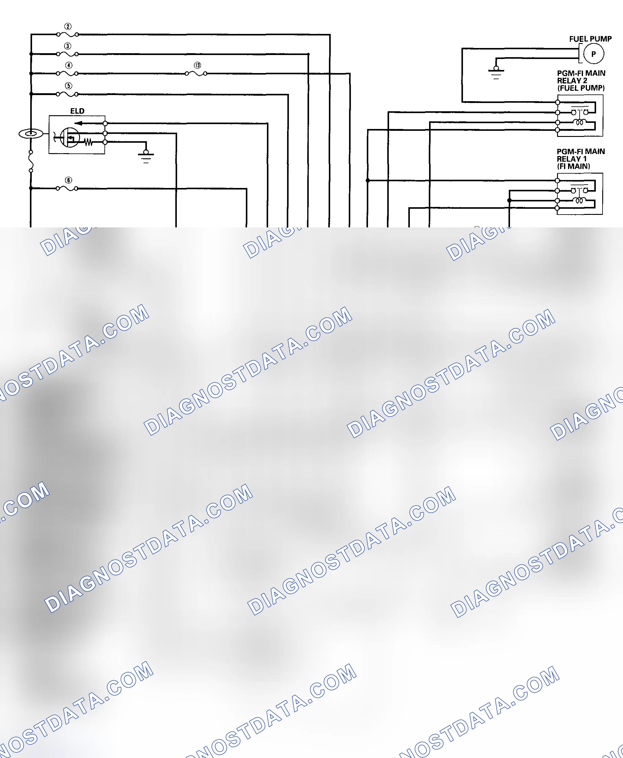 Scheme 30: ECM/PCM Electrical Connections-2005-2006 Models