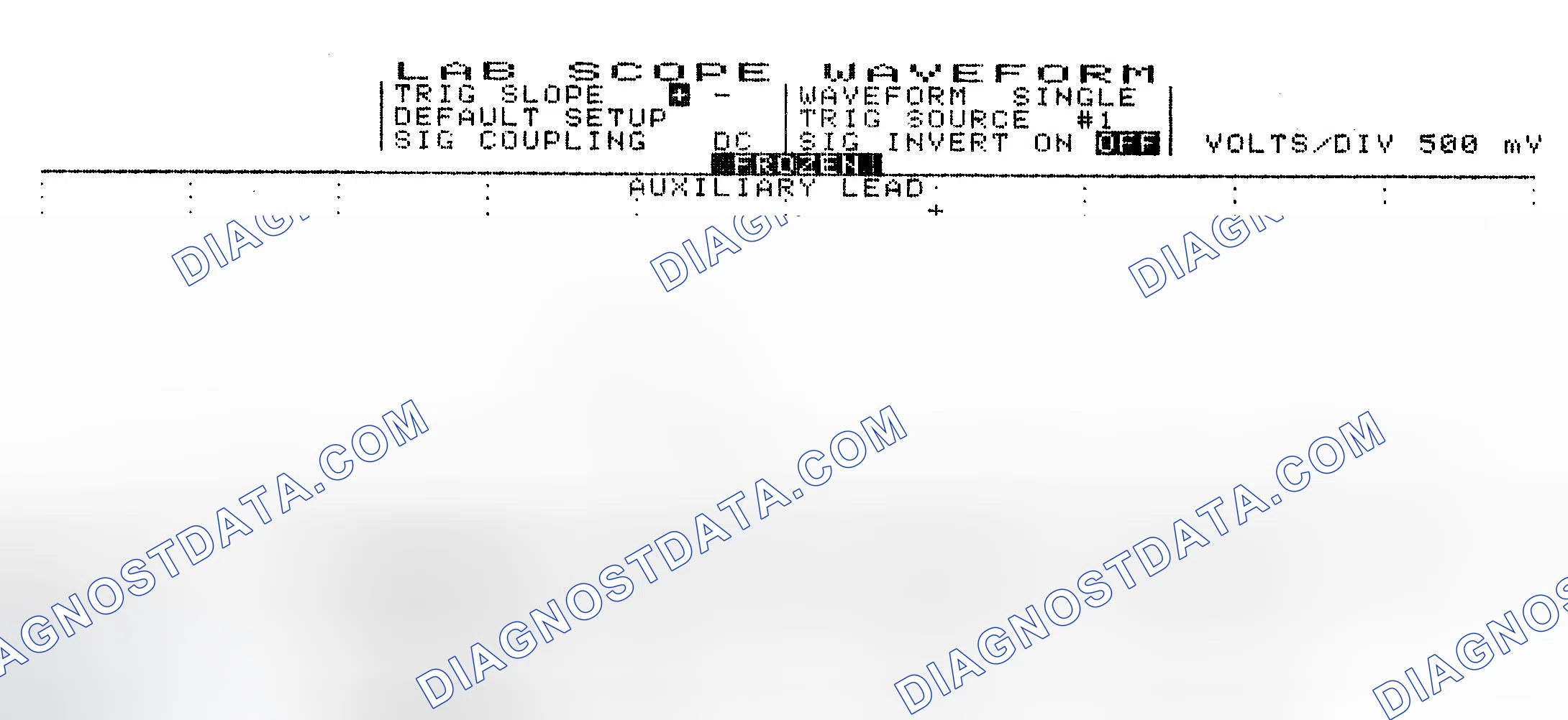 Scheme 10: Single Injector w/Excessive Current Flow - Current Pattern
