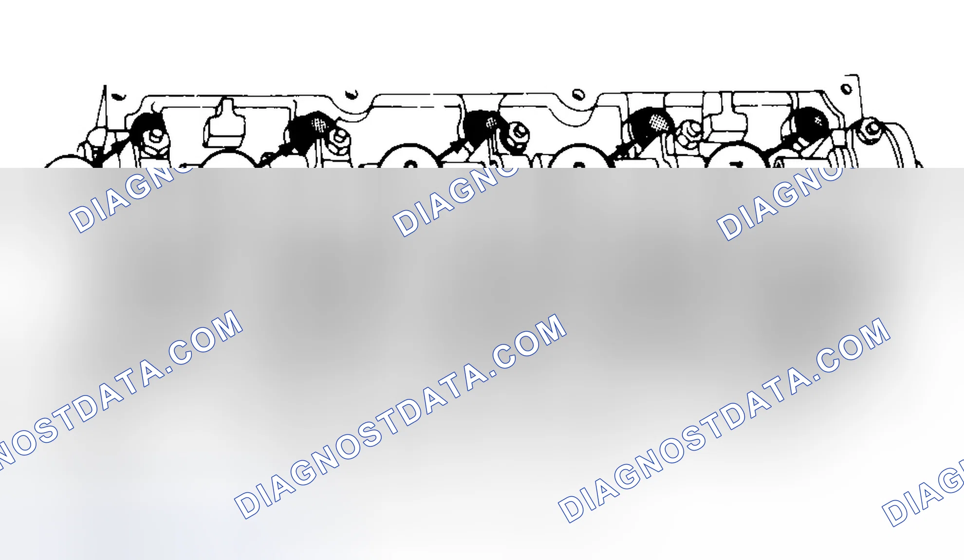 Scheme 7: Typical Cylinder Head Tightening or Loosening Sequence