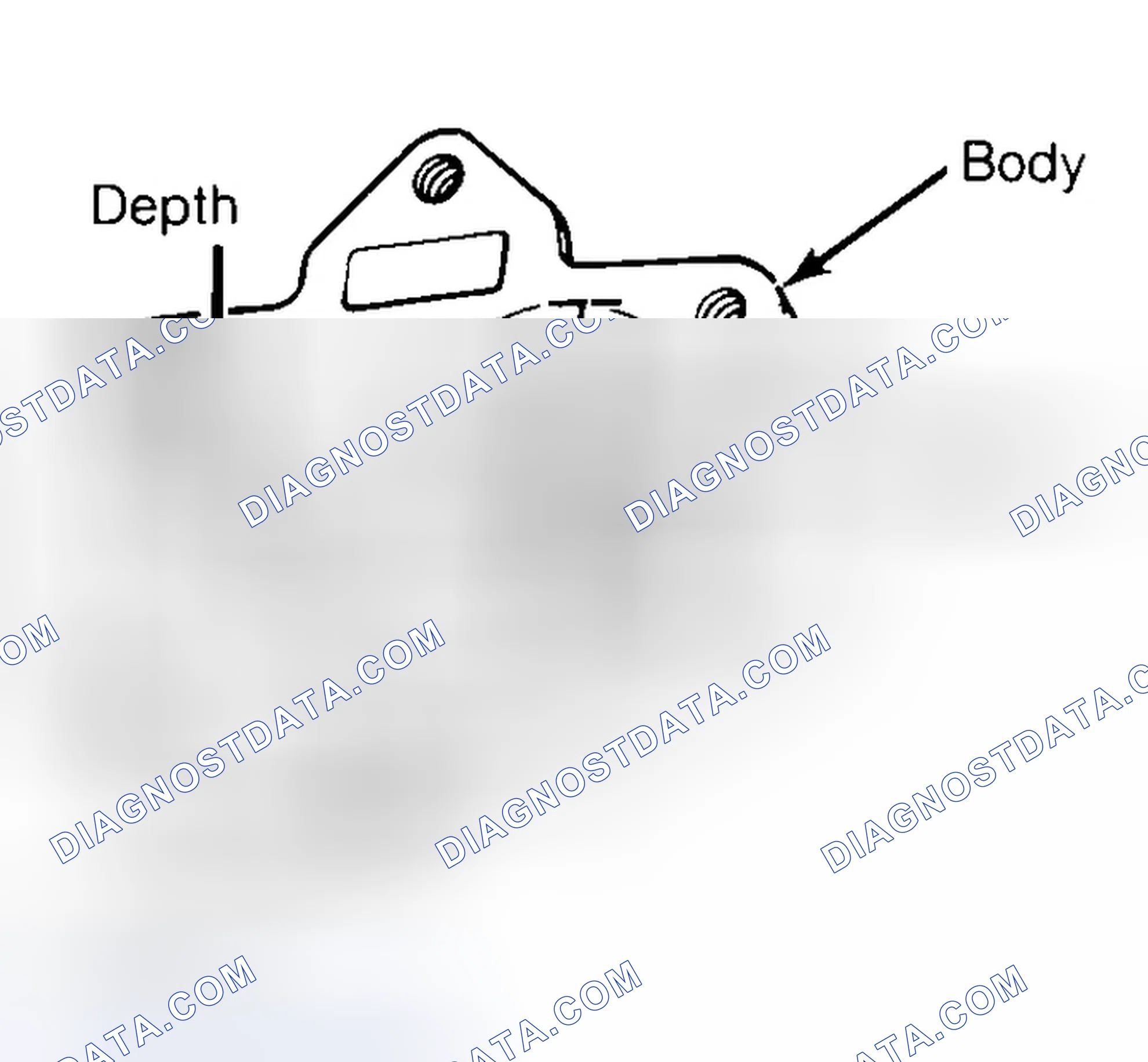 Scheme 35: Measuring Oil Pump Gear Cavity