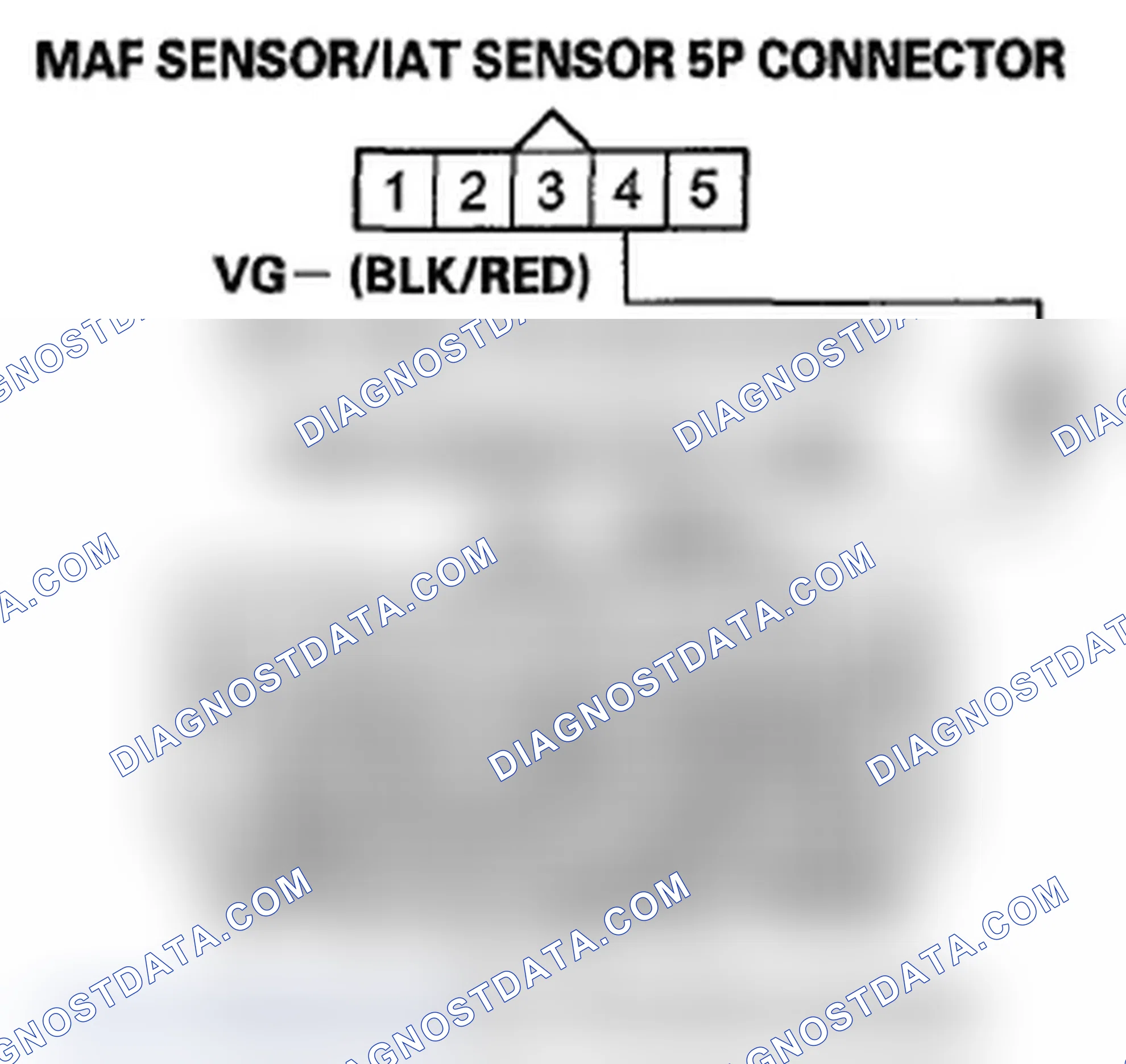 Scheme 72: DTC P0103: MAF Sensor Circuit High Voltage