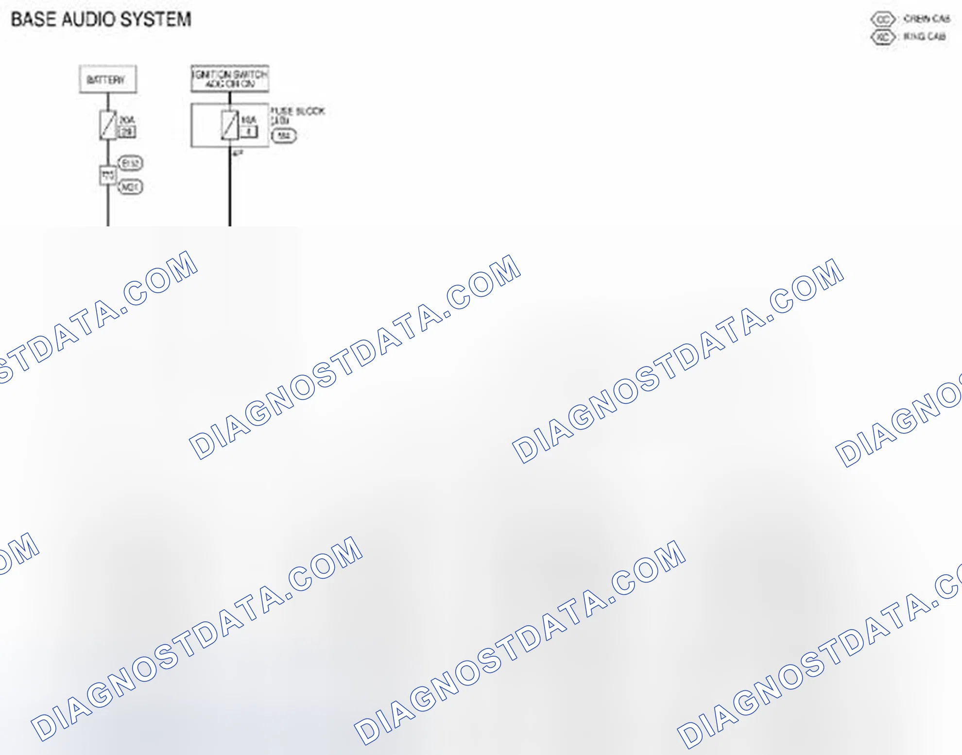 Scheme 440: Audio Unit: Wiring Diagram [Base Audio]