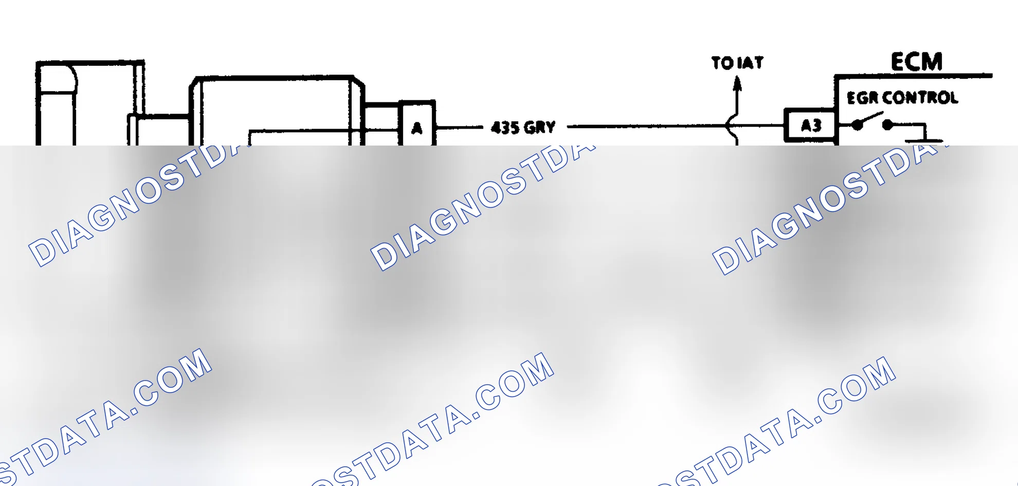Scheme 32: Code 32 Schematic ("S" & "T" Series 4.3L (VIN Z) Exc. Calif. Emissions) EGR Circuit Error With Linear EGR