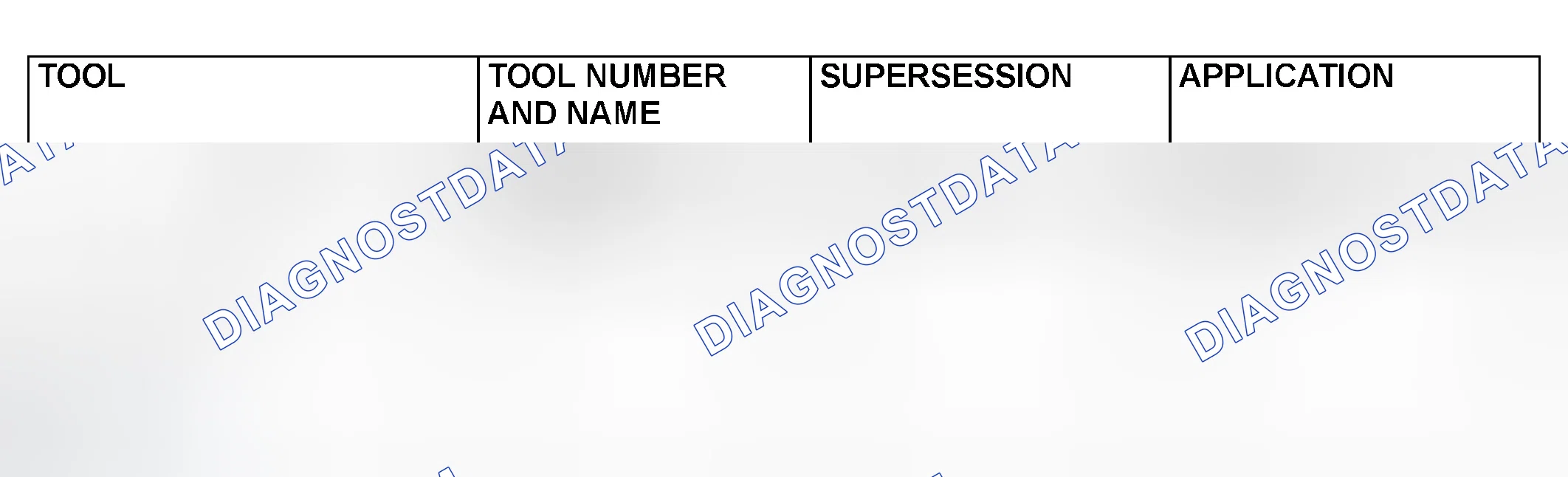 Scheme 19: SPECIAL TOOL