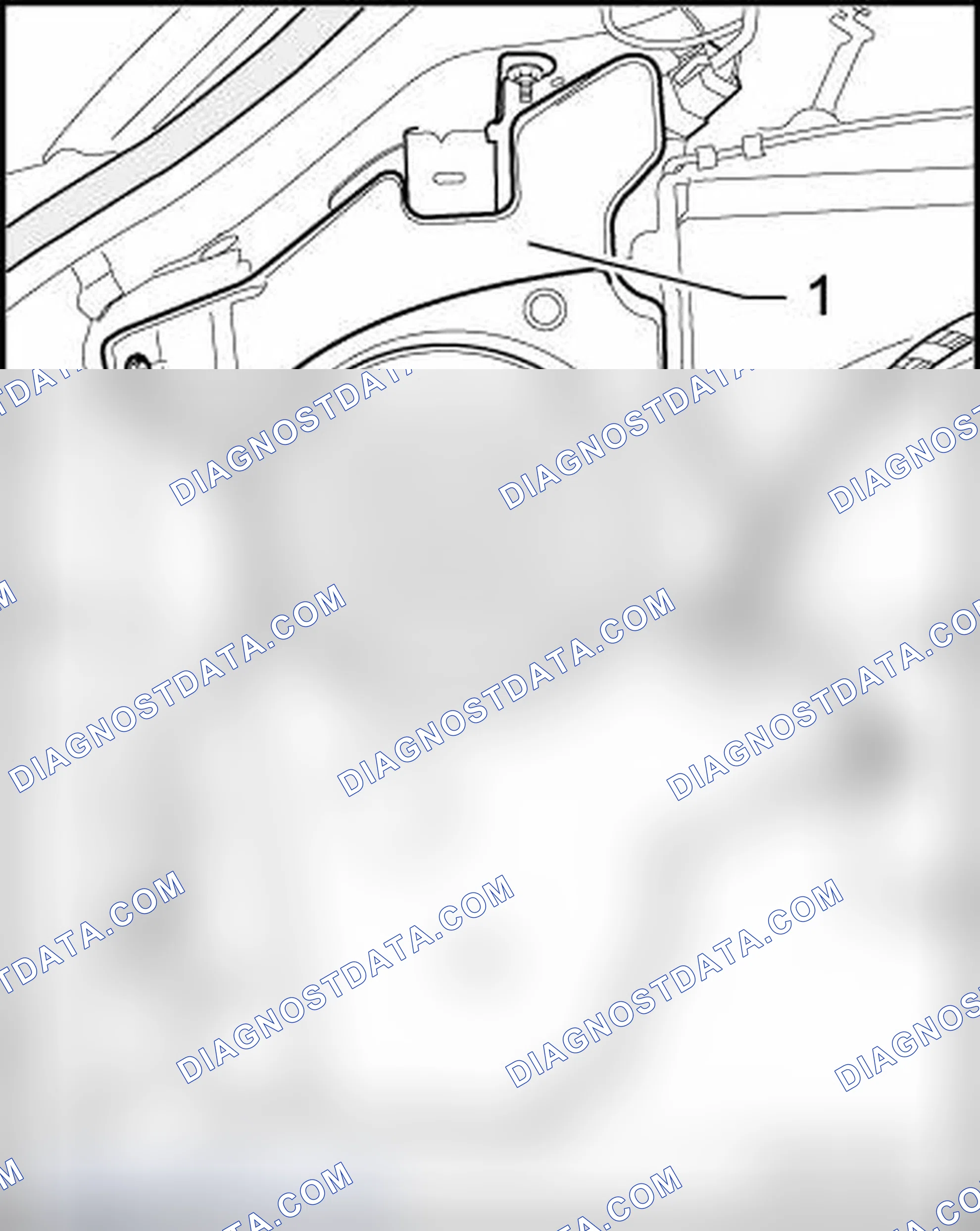 Scheme 50: AMPLIFIER WITH BASS SPEAKER IN LEFT LUGGAGE COMPARTMENT