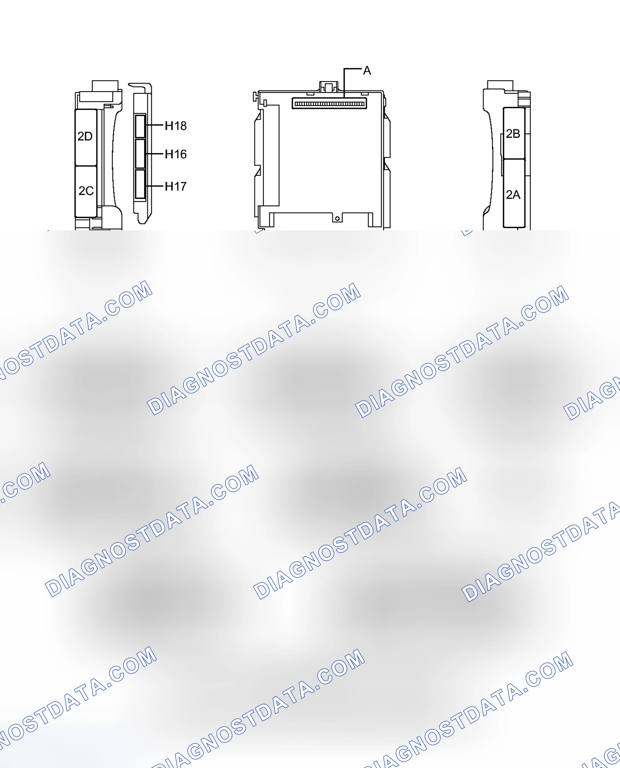 Scheme 1: TERMINALS OF ECU
