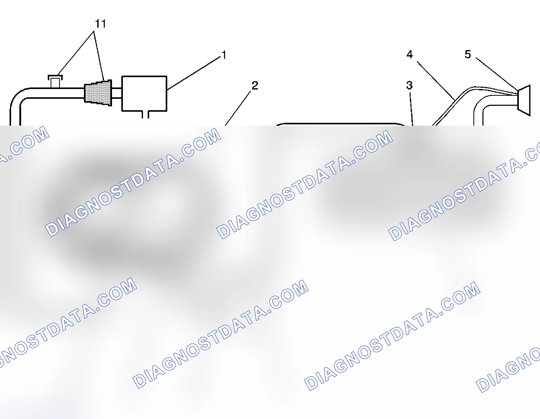 Scheme 1: Evaporative Emissions Hose Routing Diagram