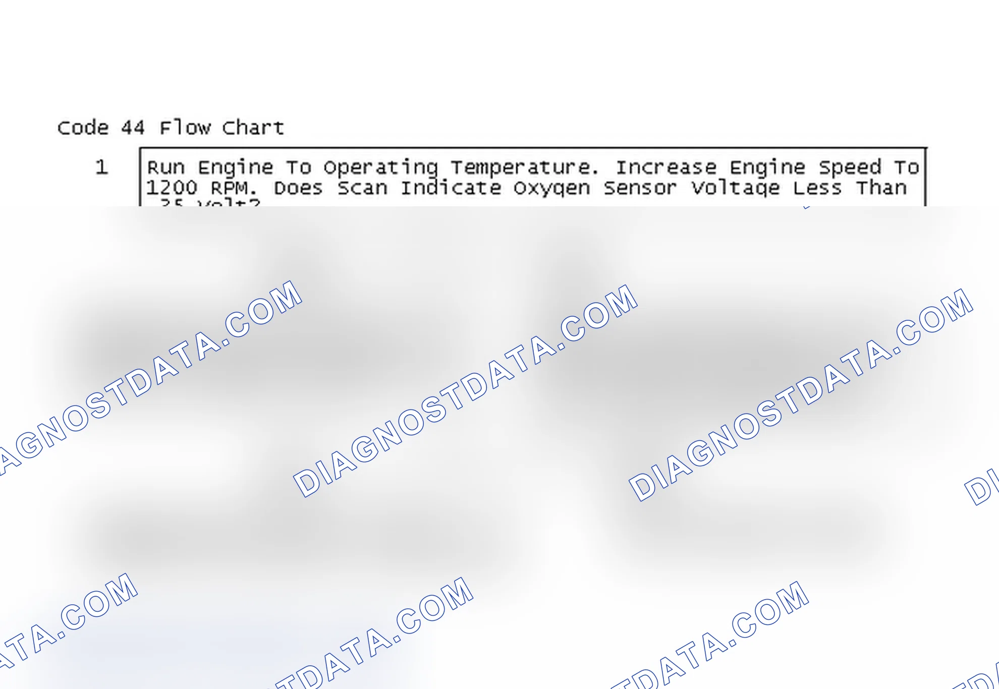 Scheme 137: Code 44 Flow Chart