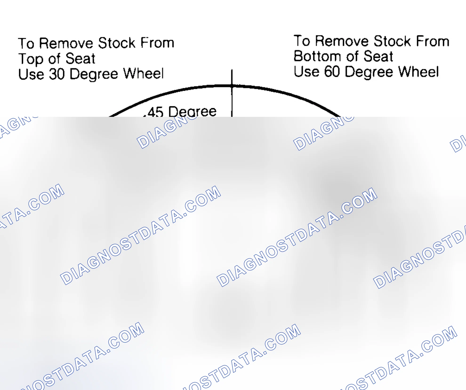 Scheme 19: Adjusting Valve Seat Width