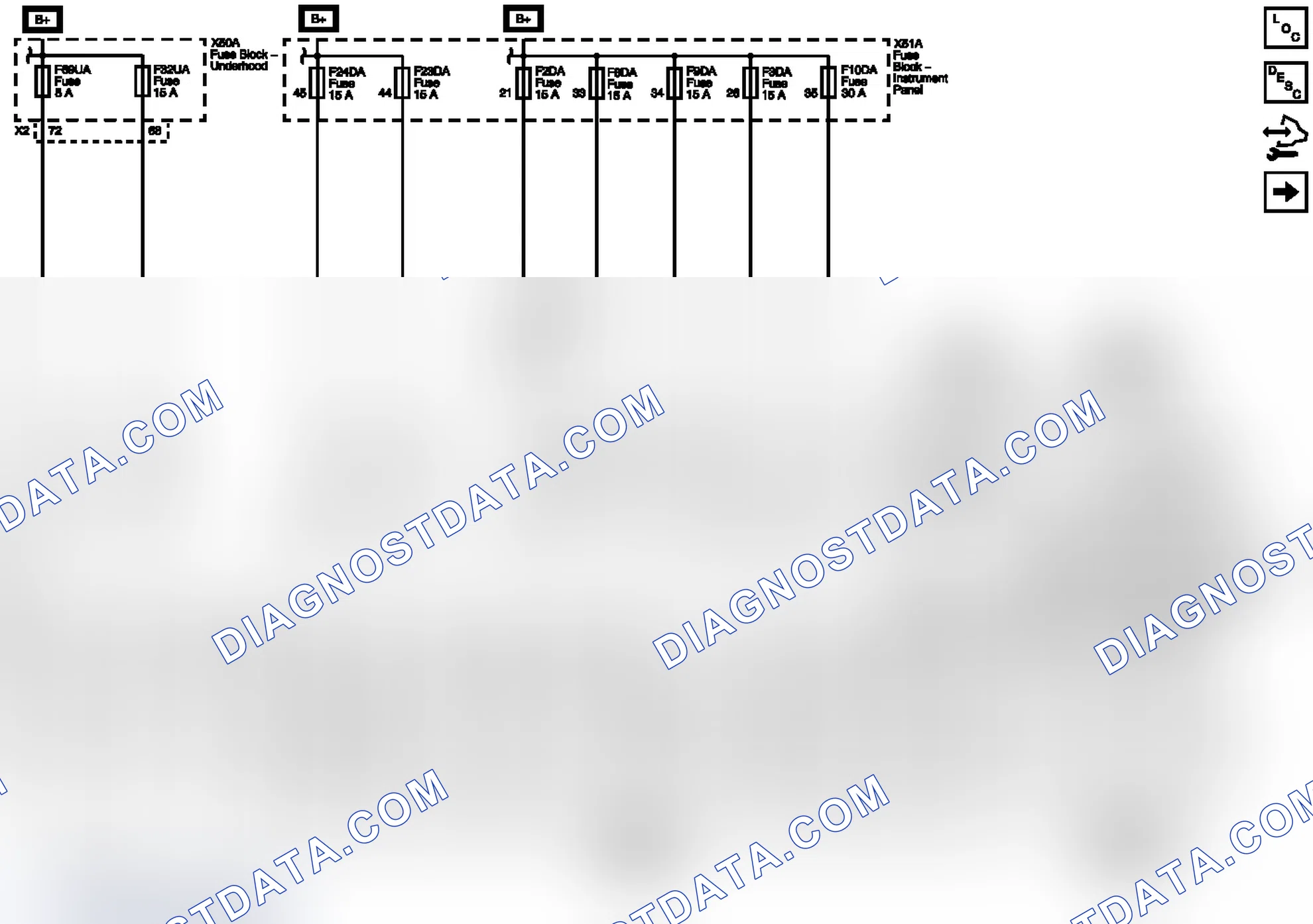 Scheme 11: Power, Ground, Data Communications And Subsystem References (1 Of 4)