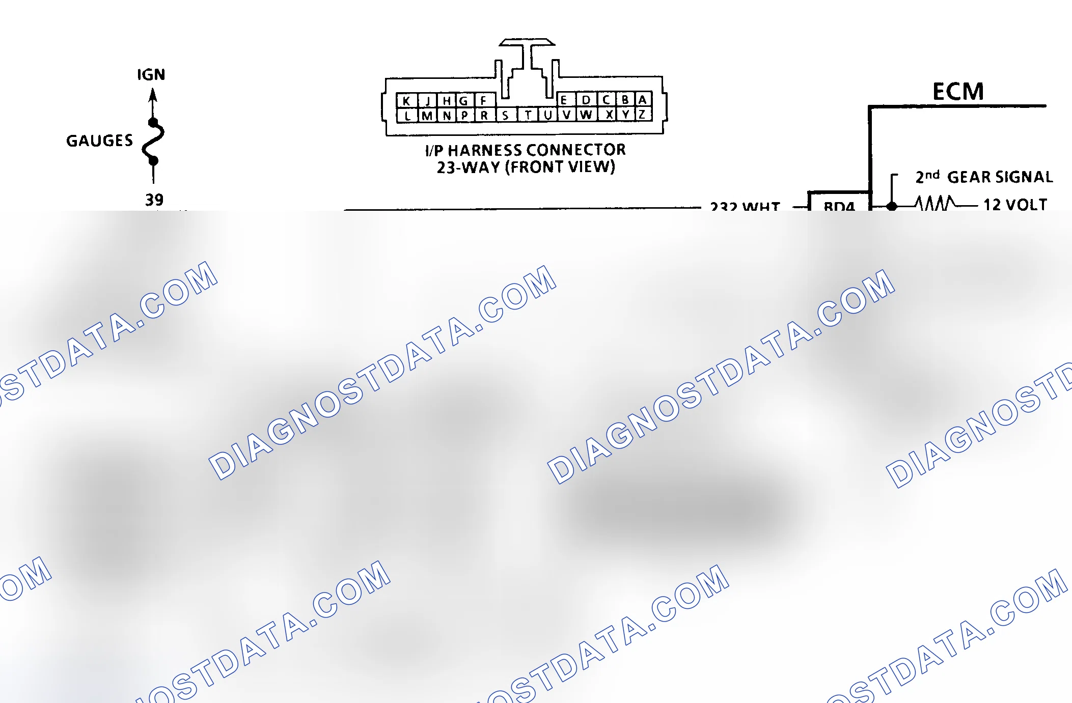 Scheme 229: Code 62, Schematic, J Body, Gear Switch Error