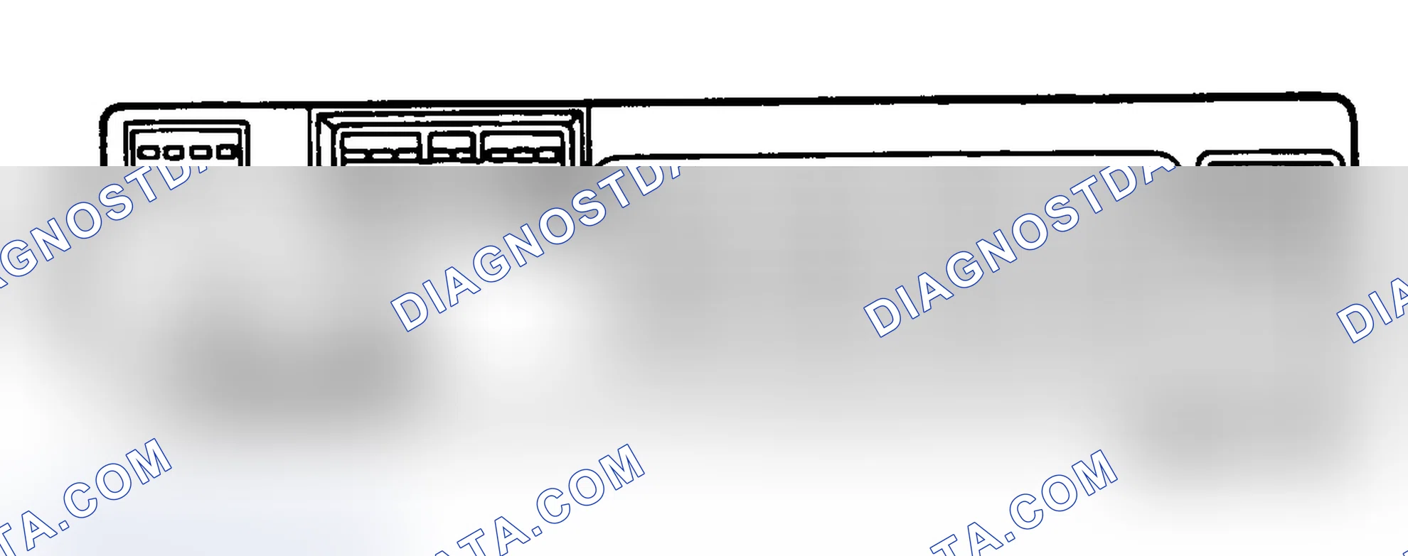 Scheme 10: INTERIOR FUSE PANEL IDENTIFICATION (1993-96)