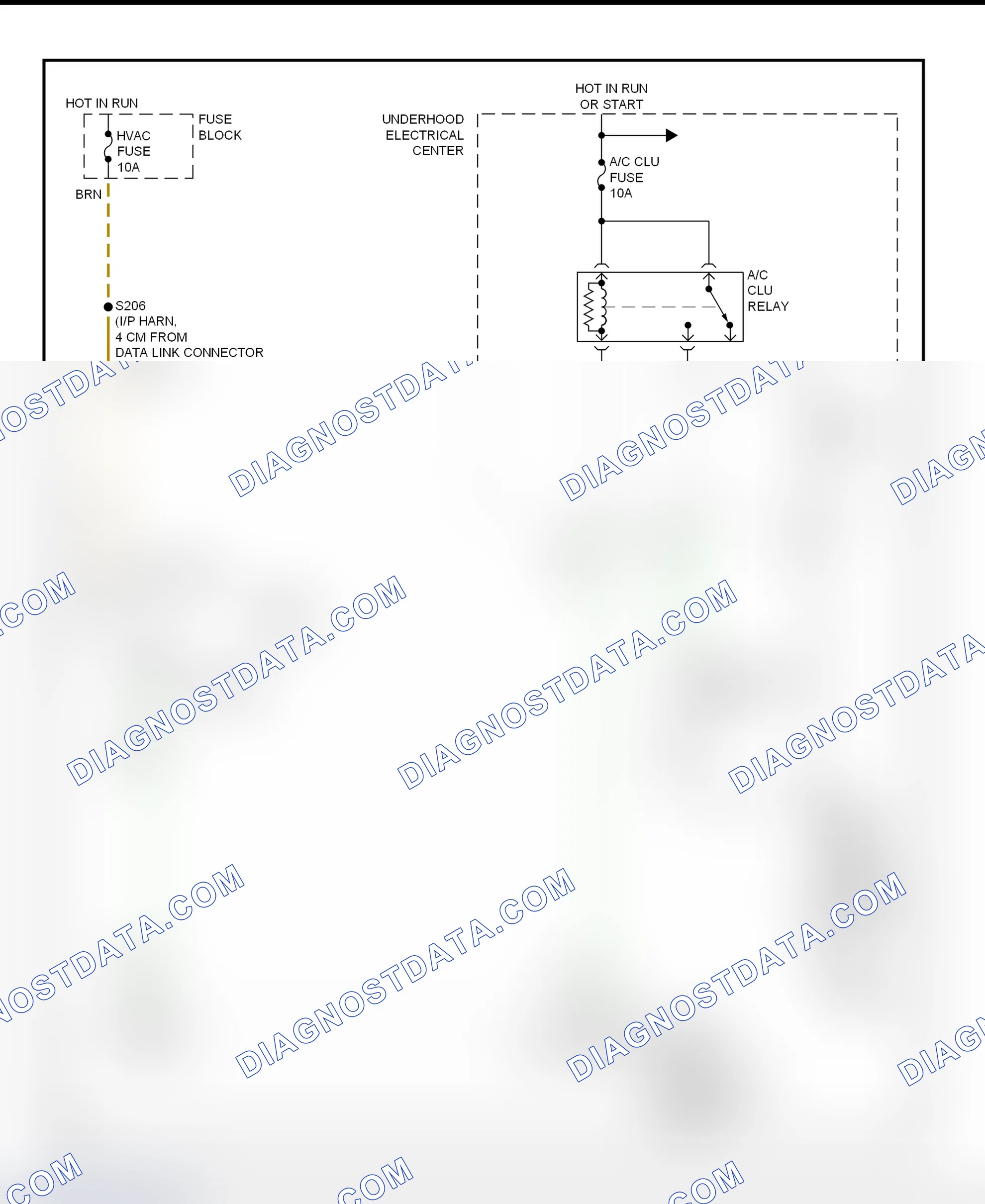 Scheme 18: A/C Compressor Clutch Control Circuit Wiring Diagram (Grand Prix)