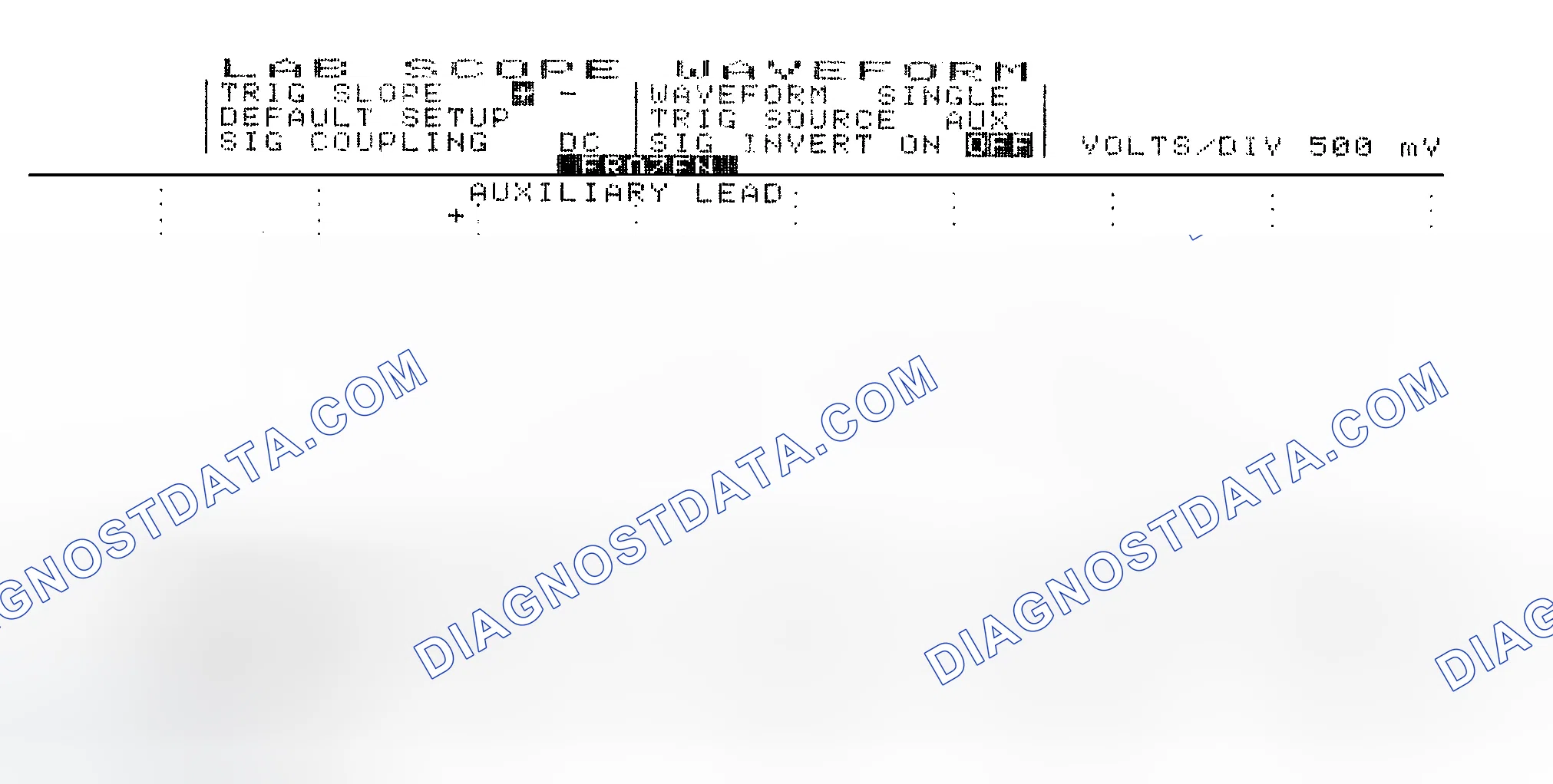 Scheme 14: Single Injector w/Excessive Current Flow - Current Pattern