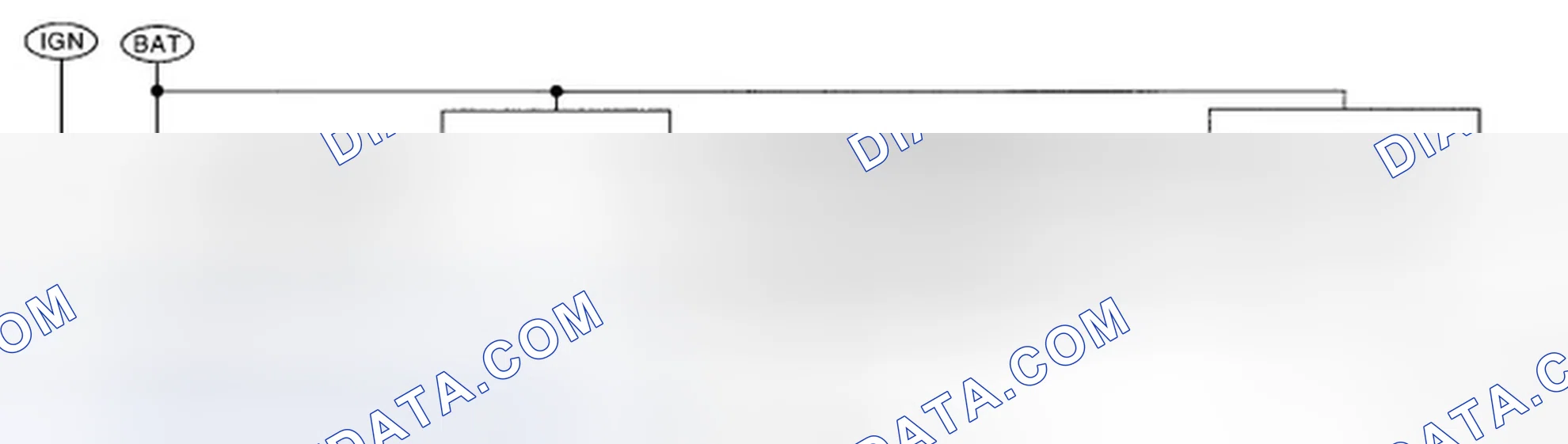 Scheme 41: KEY WARNING CHIME (WITHOUT INTELLIGENT KEY): System Diagram