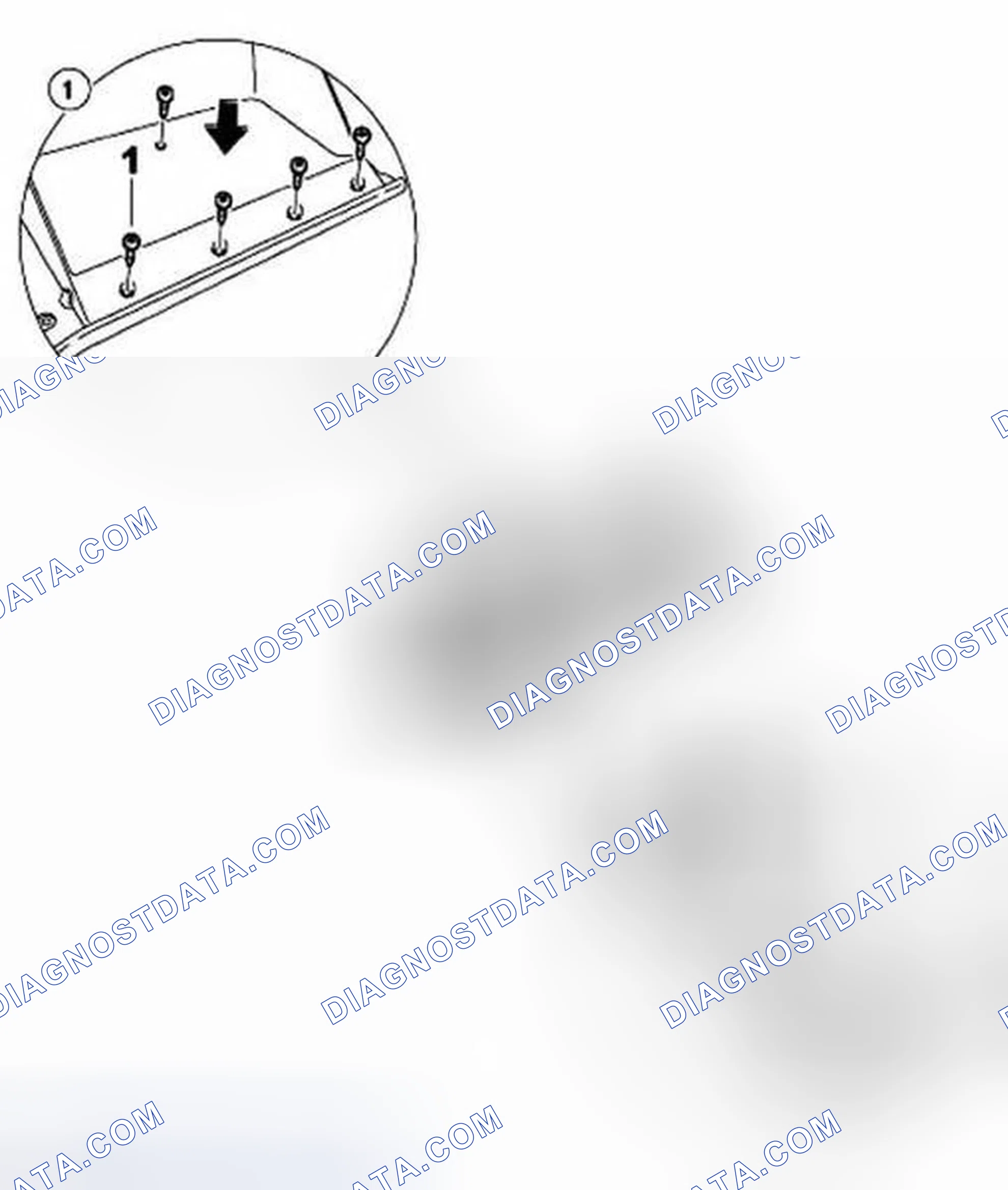 Scheme 29: Installing lid for glove compartment