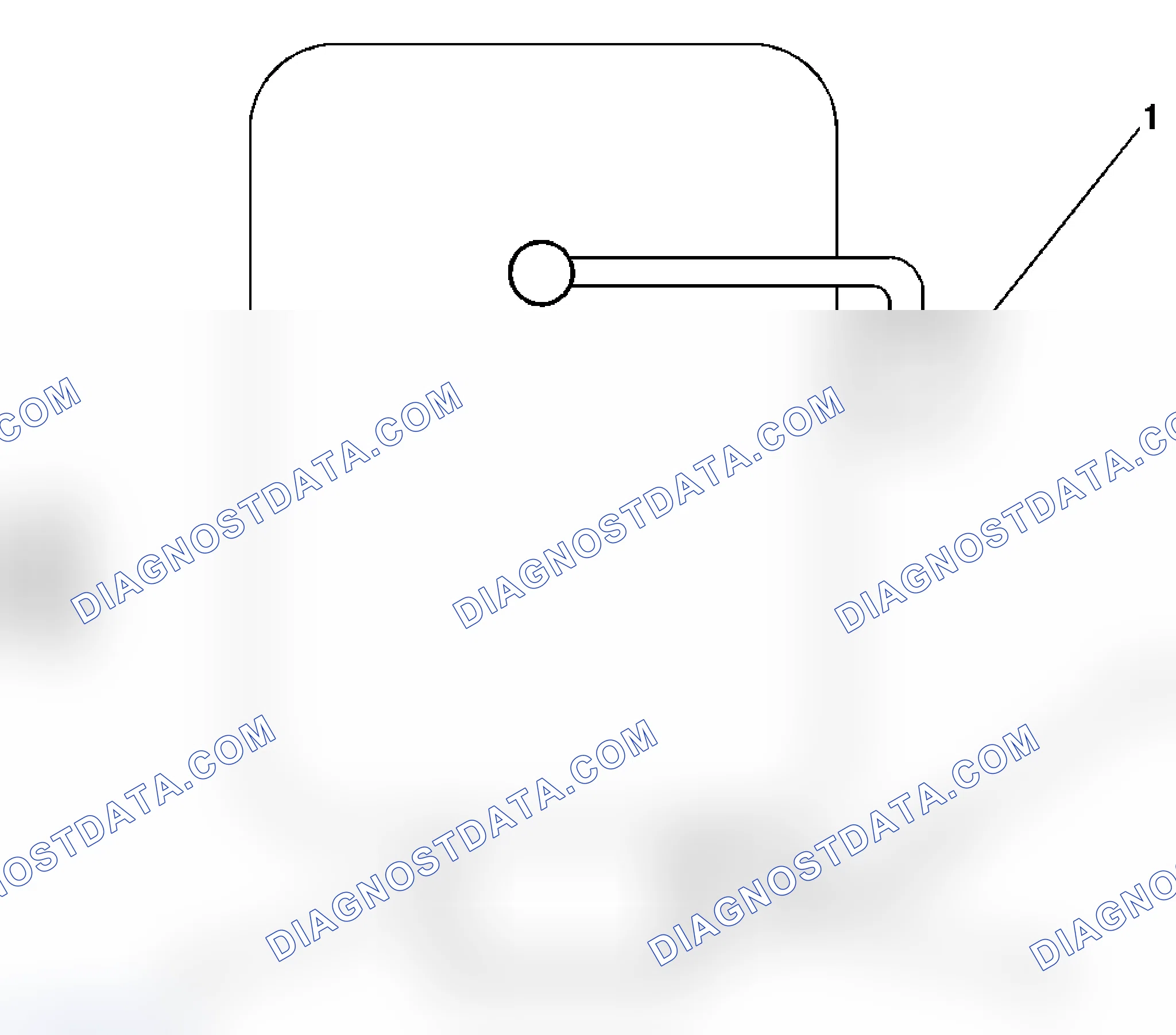Scheme 128: Emission Hose Routing Diagram