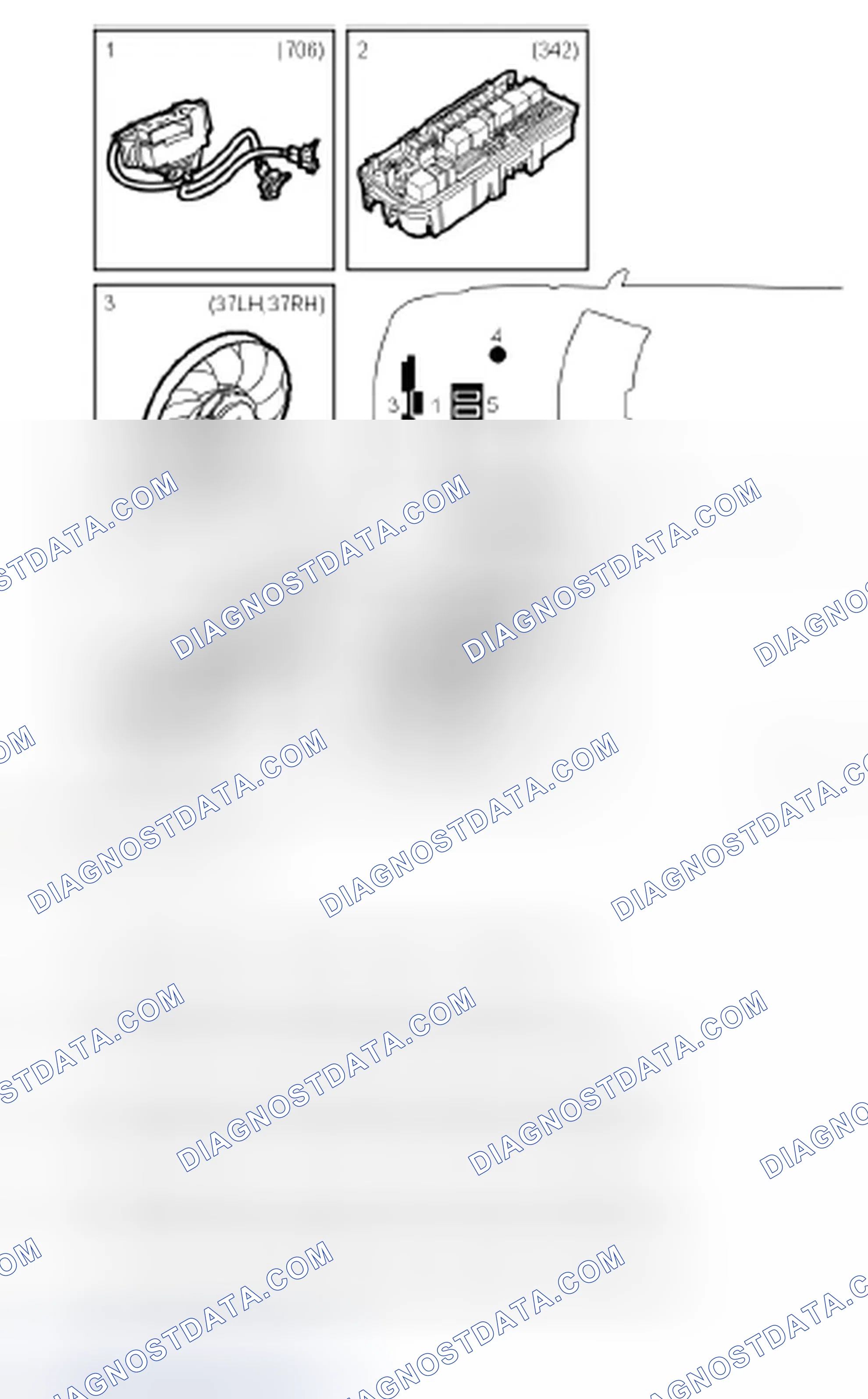 Scheme 5: Main Components, Radiator Fan System