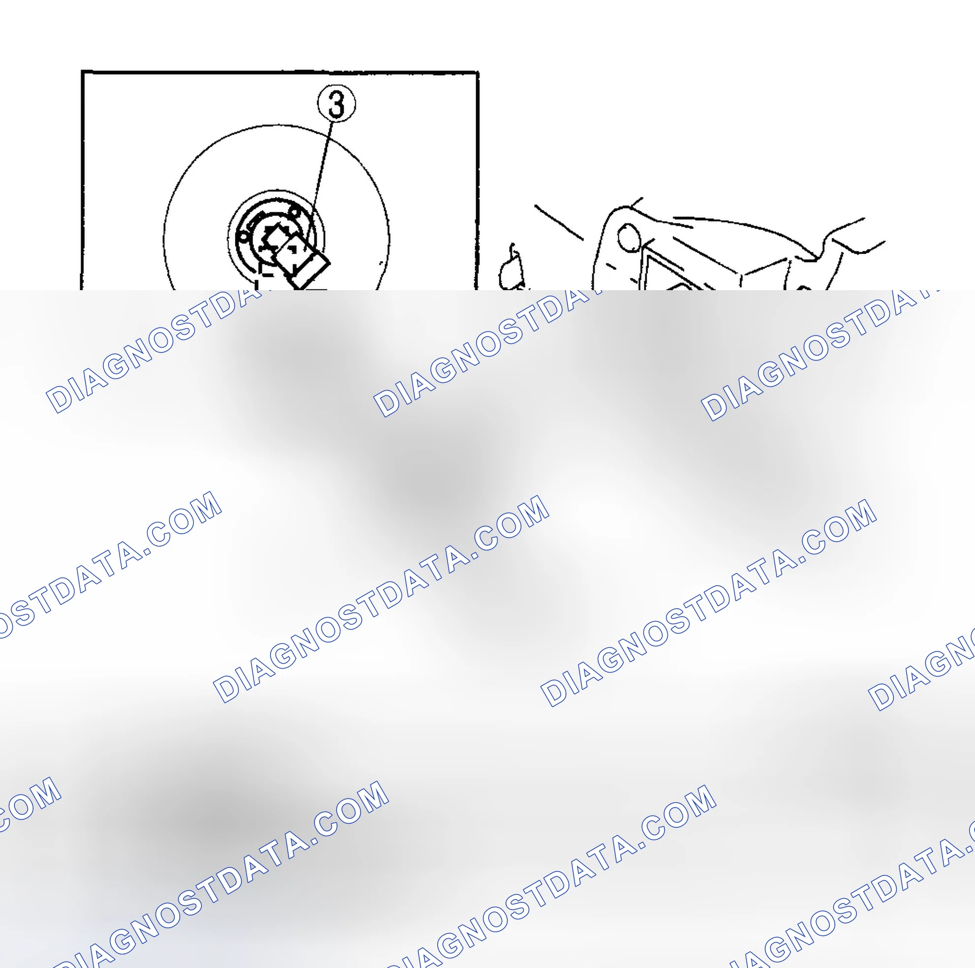 Scheme 61: FRONT FOG LIGHT BULB REMOVAL/INSTALLATION