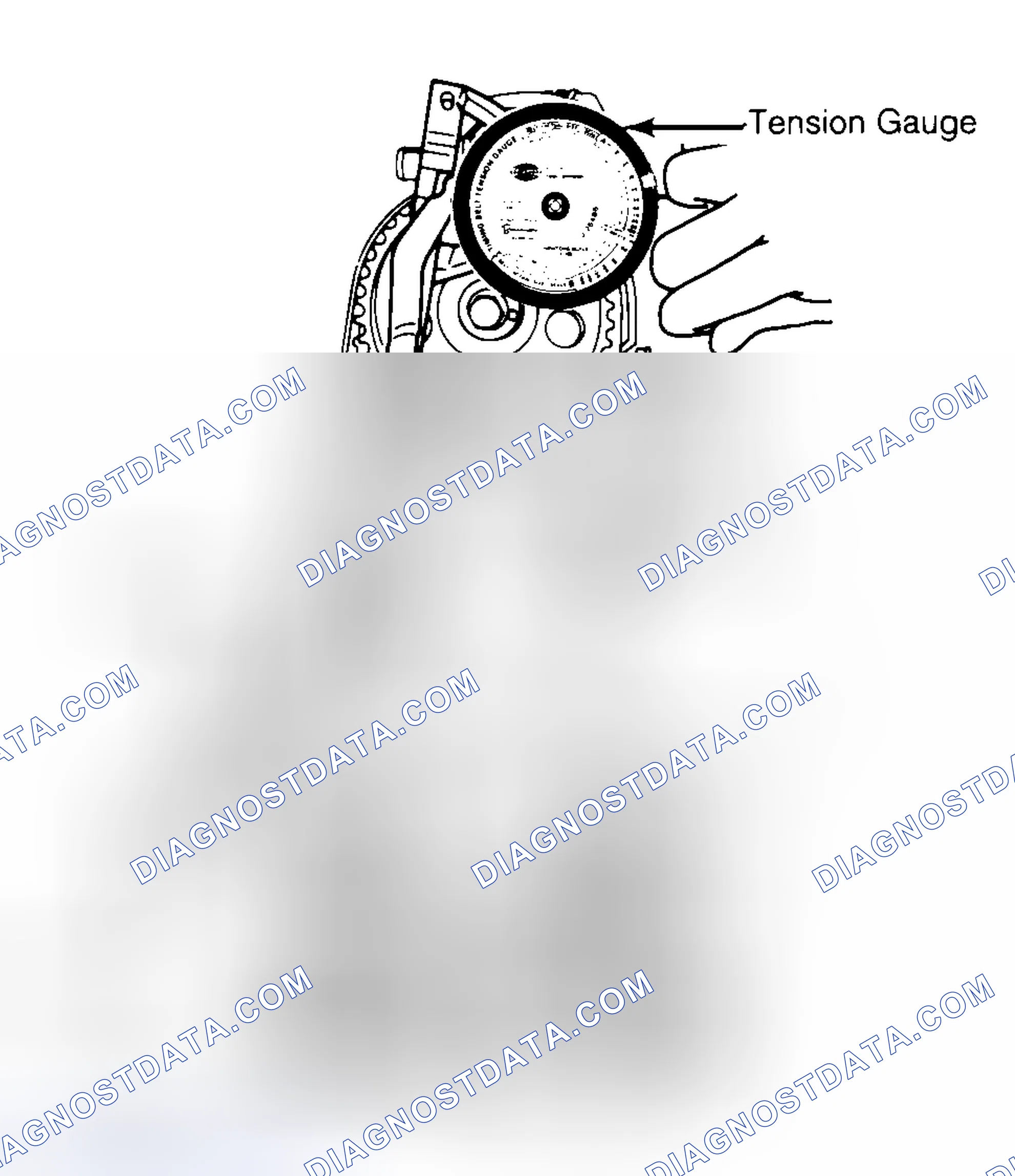 Scheme 3: Adjusting Typical Timing Belt Tension