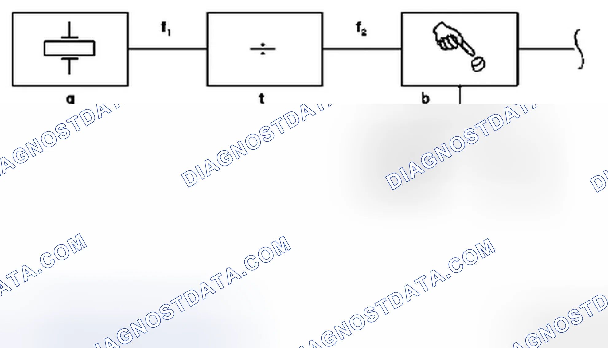 Scheme 13: Electronic clock, location/function - GF54.30-P-3011A