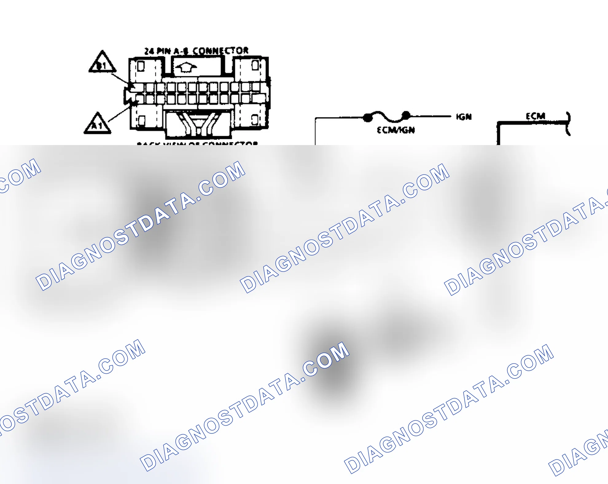 Scheme 520: Code 43 Schematic, Electronic Spark Control (5.0/5.7L)