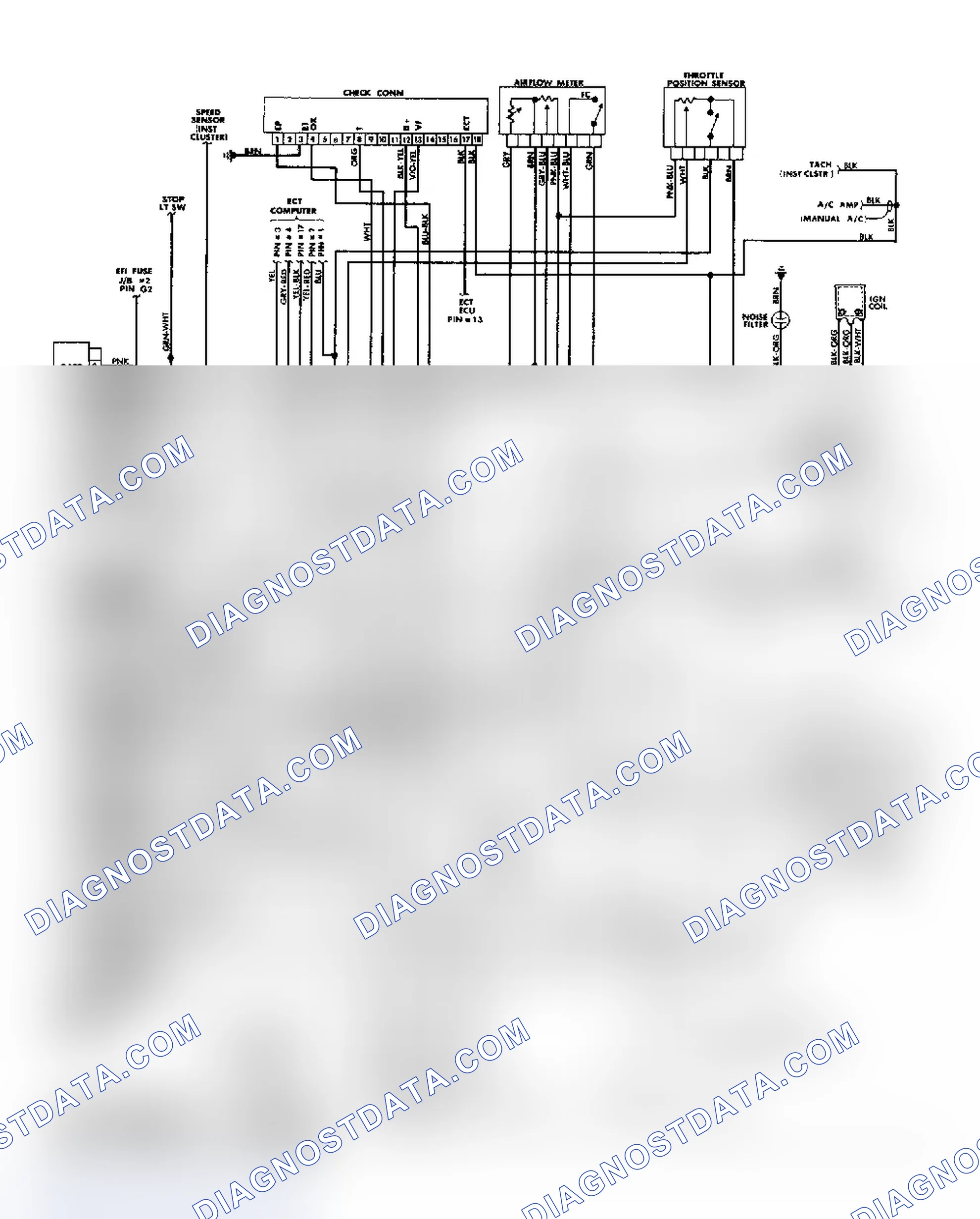 Scheme 111: TCCS Wiring Diagram (W/3S-GE Engine)