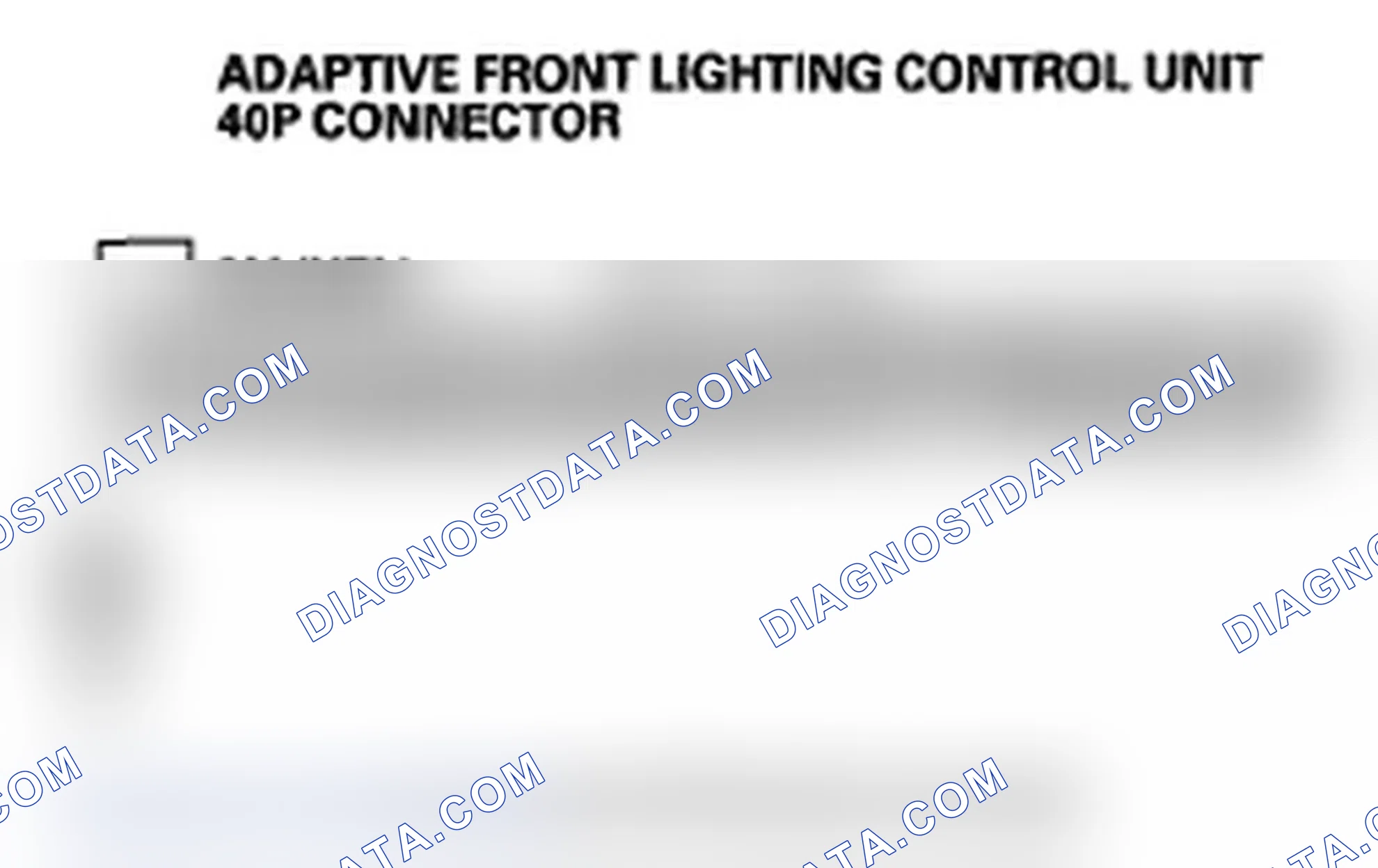 Scheme 20: DTC B2139: Headlight Leveling Motor Power Supply Circuit Error
