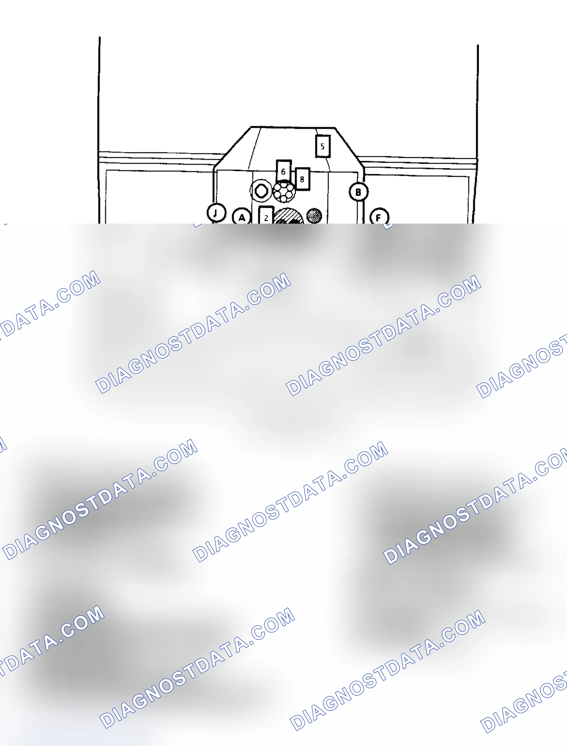 Scheme 173: Component Locations for "P" Series 5.7L