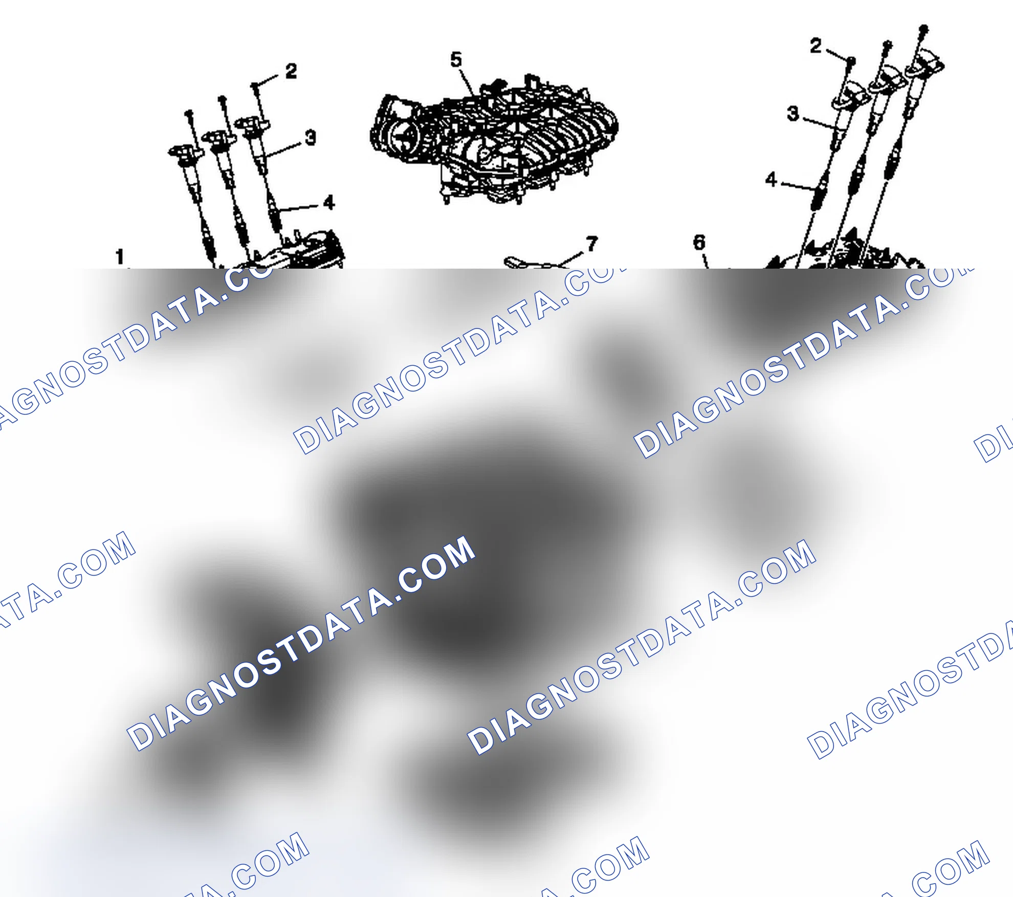 Scheme 8: Engine Covers and Component Assemblies (1 of 2) (LF1, LFW or LFX)