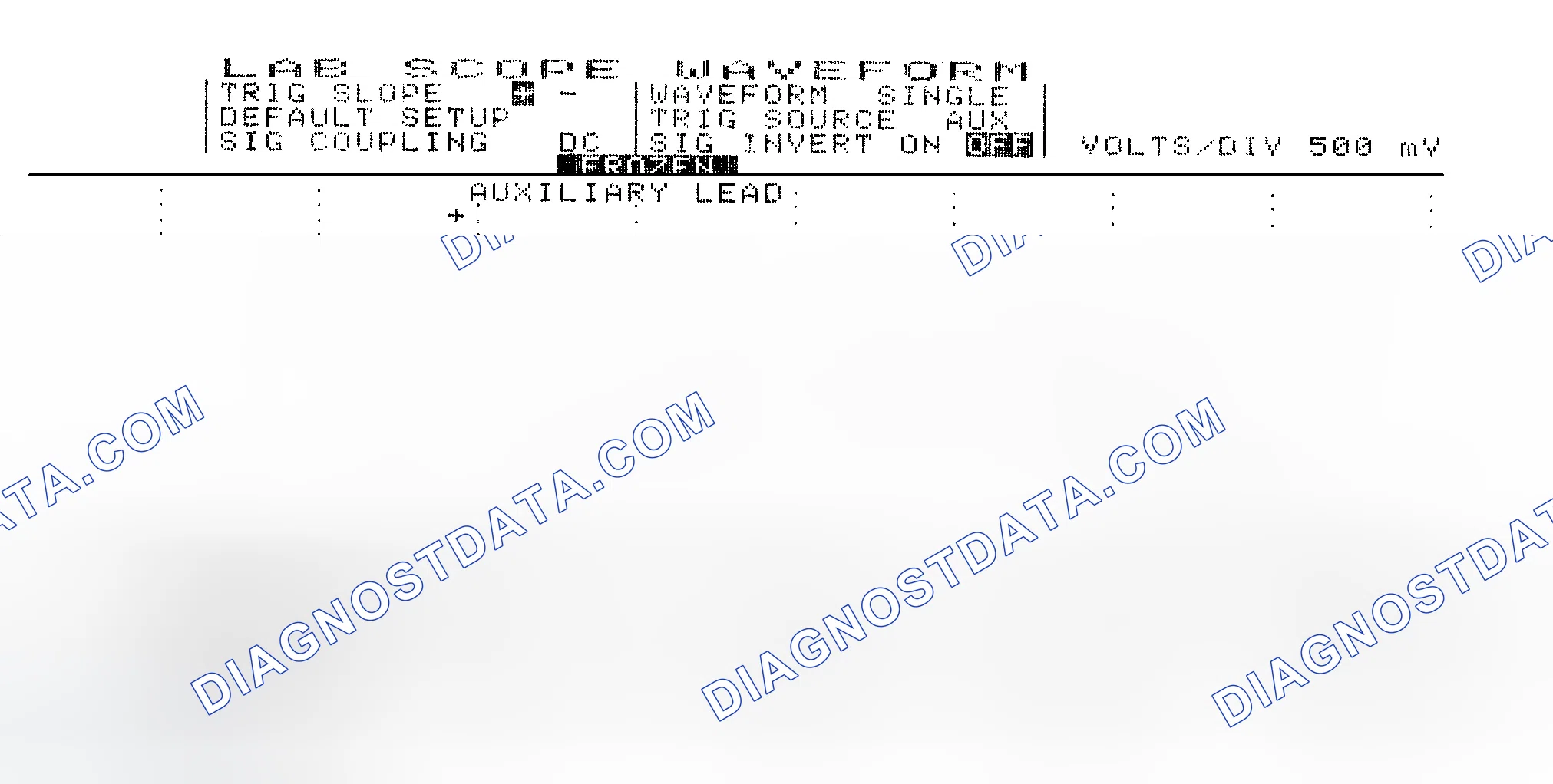 Scheme 14: Single Injector w/Excessive Current Flow - Current Pattern
