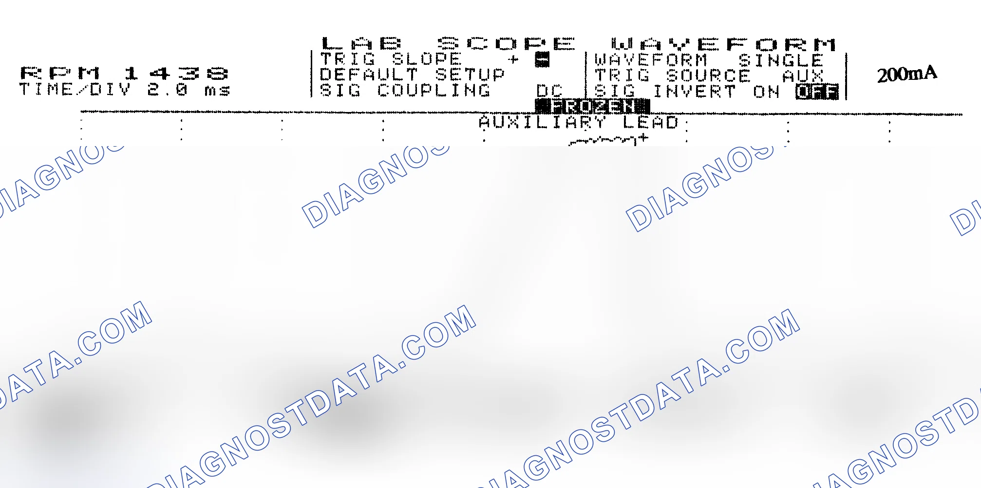 Scheme 15: Single Injector w/Normal Current Flow - Current Pattern