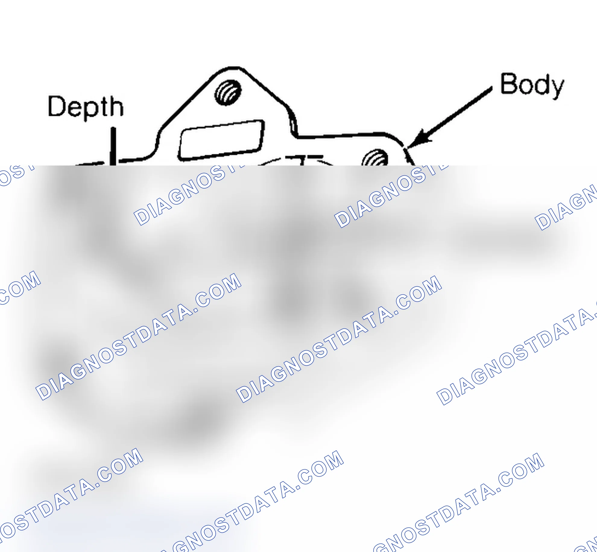 Scheme 35: Measuring Oil Pump Gear Cavity