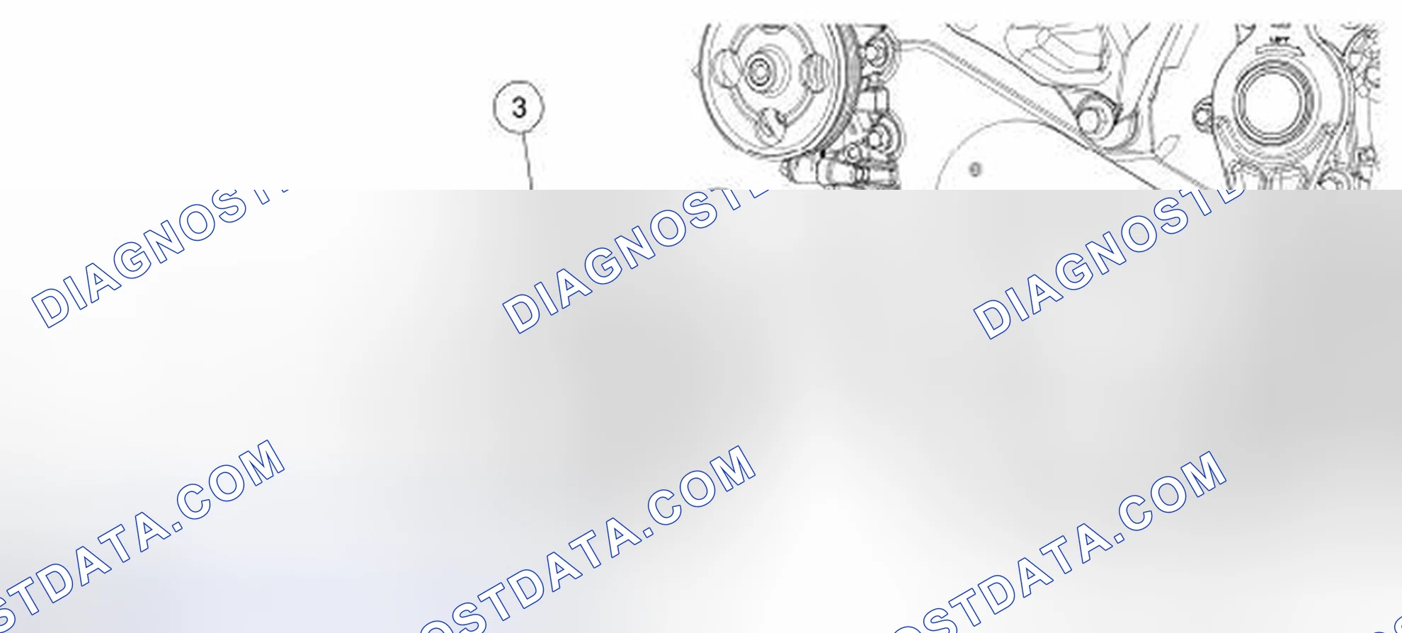 Scheme 16: Lower End Components - Exploded View, Crankshaft Pulley and Crankshaft Front Seal