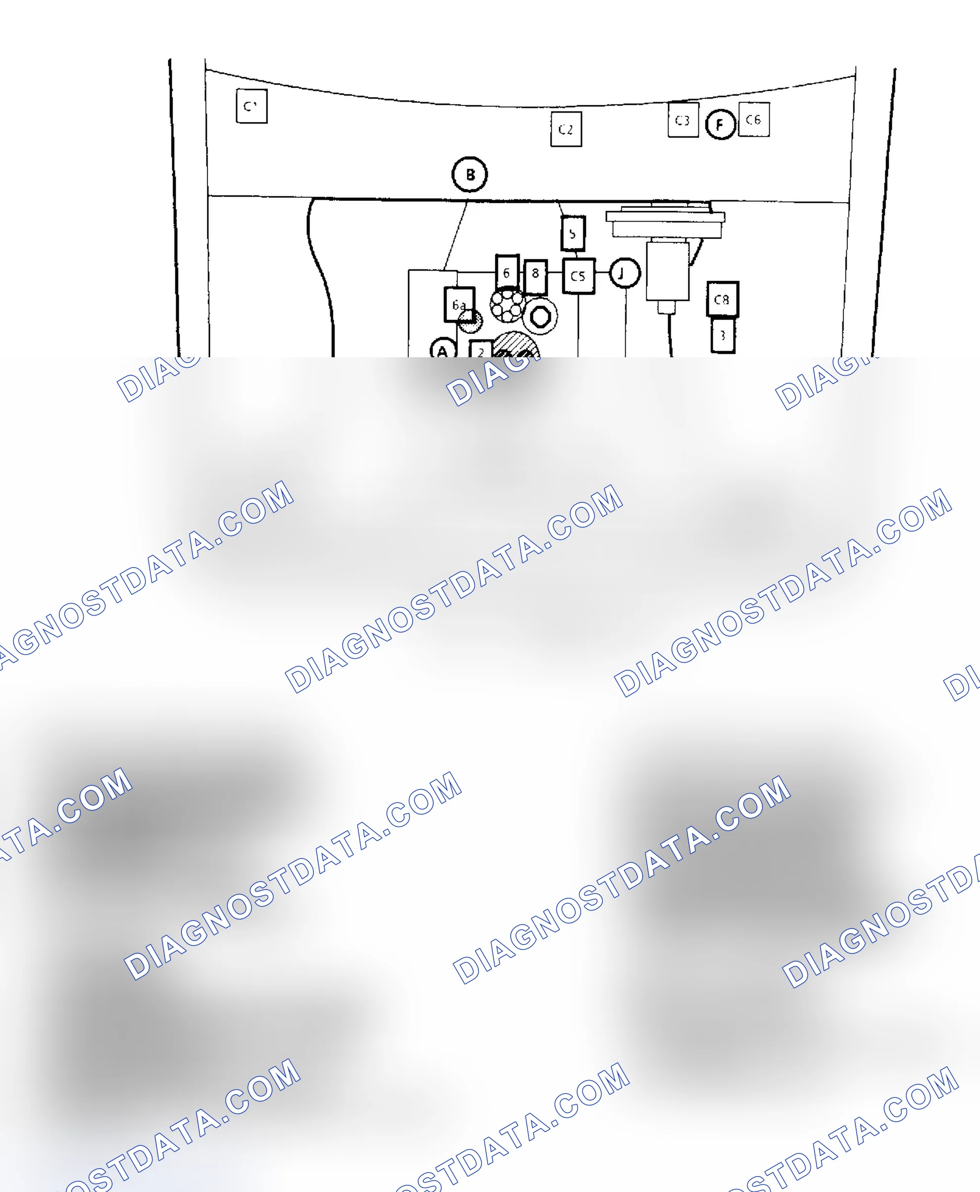 Scheme 50: Component Locations for "S/T" Series 4.3L
