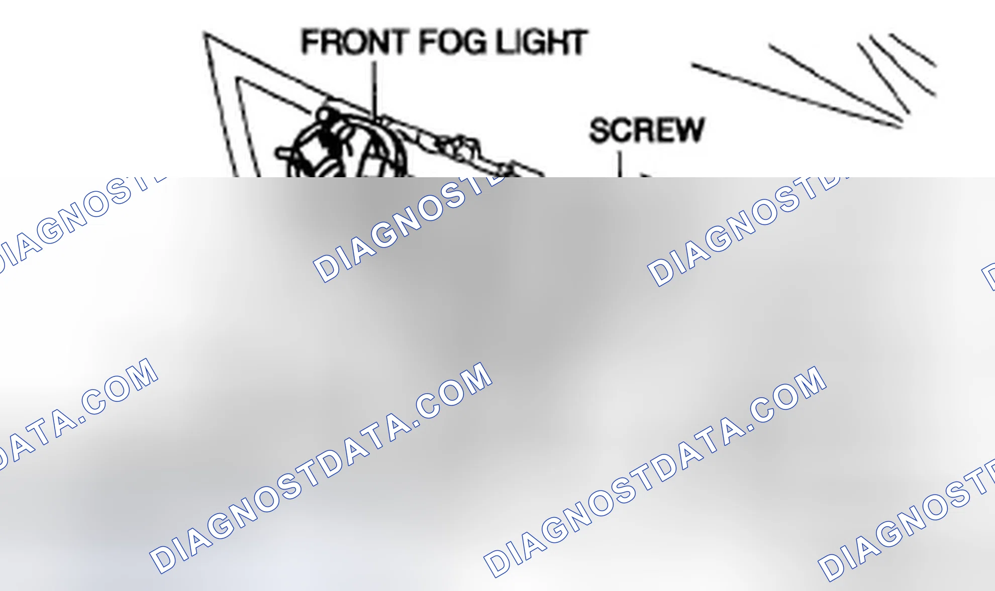 Scheme 6: FRONT FOG LIGHT REMOVAL/INSTALLATION