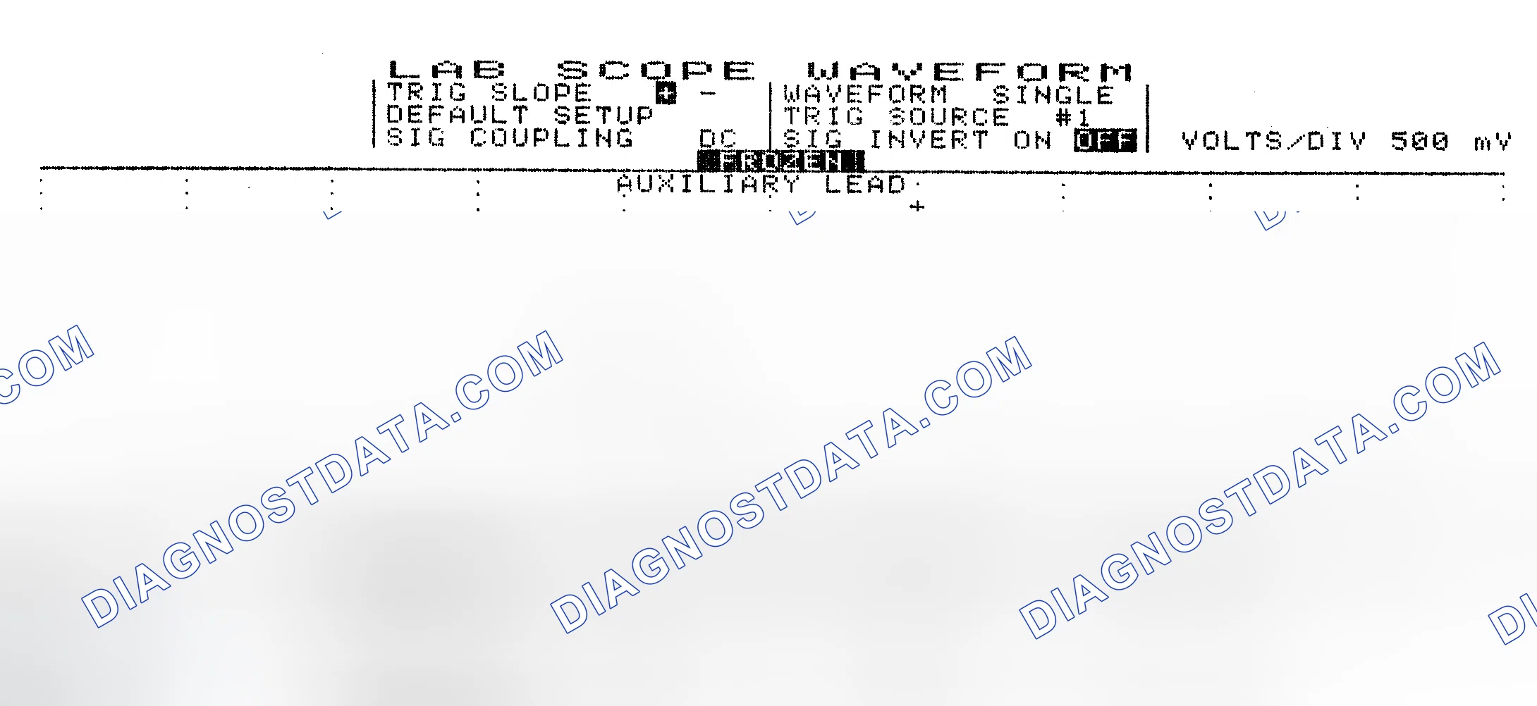 Scheme 10: Single Injector w/Excessive Current Flow - Current Pattern