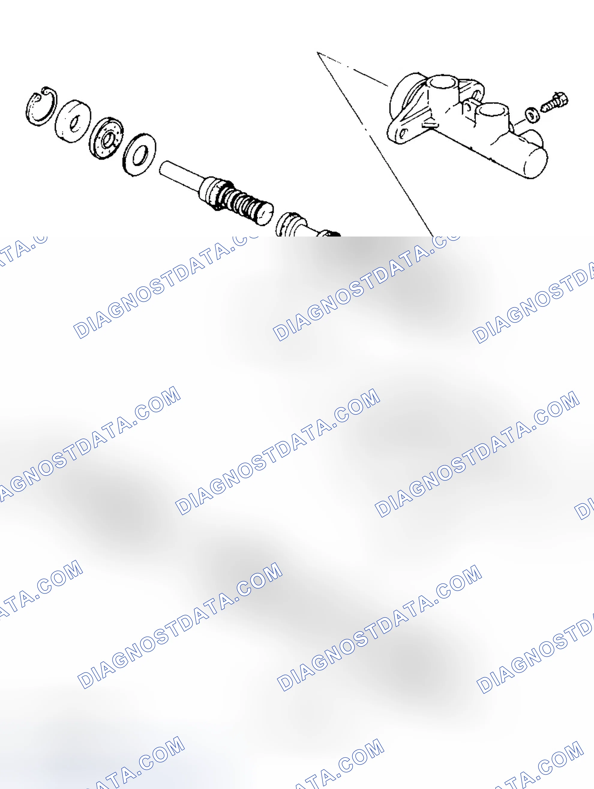 Scheme 8: MASTER CYLINDER