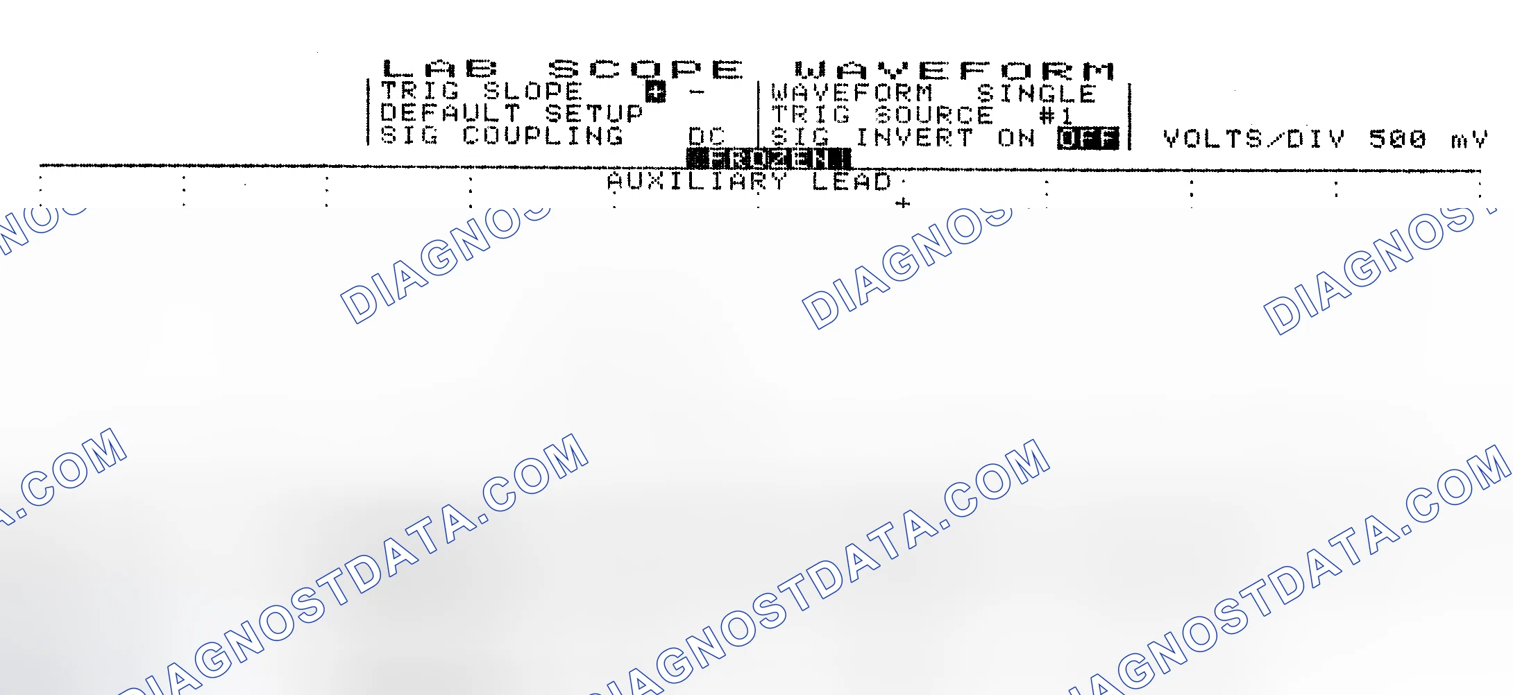 Scheme 10: Single Injector w/Excessive Current Flow - Current Pattern