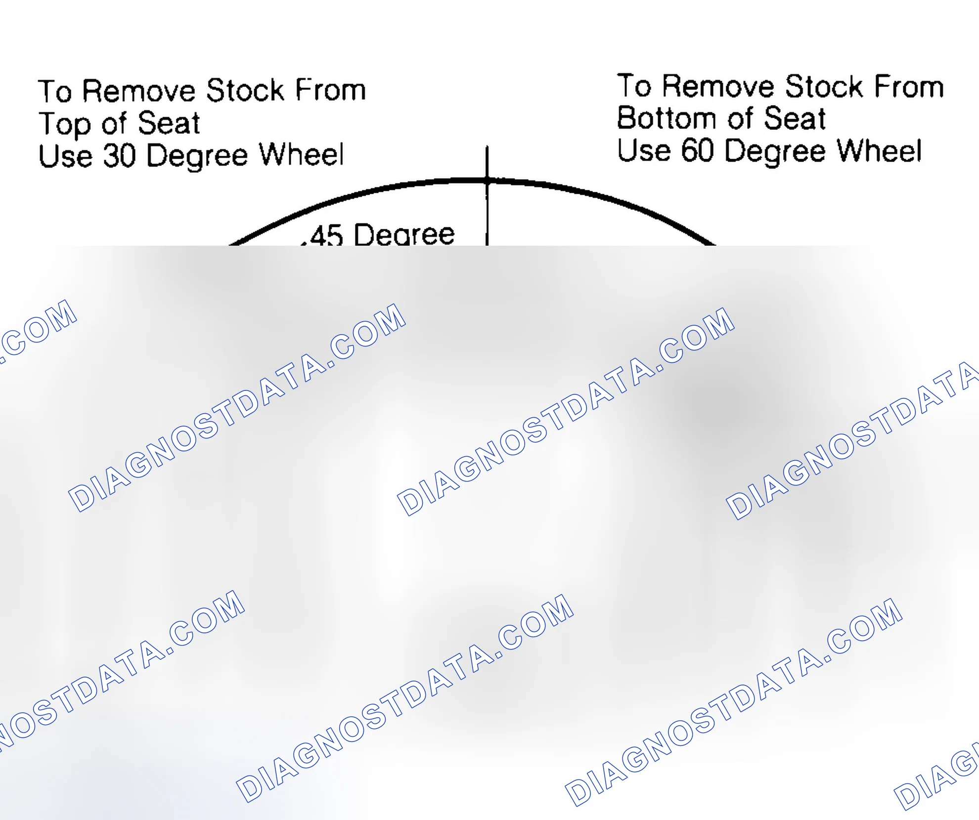 Scheme 19: Adjusting Valve Seat Width