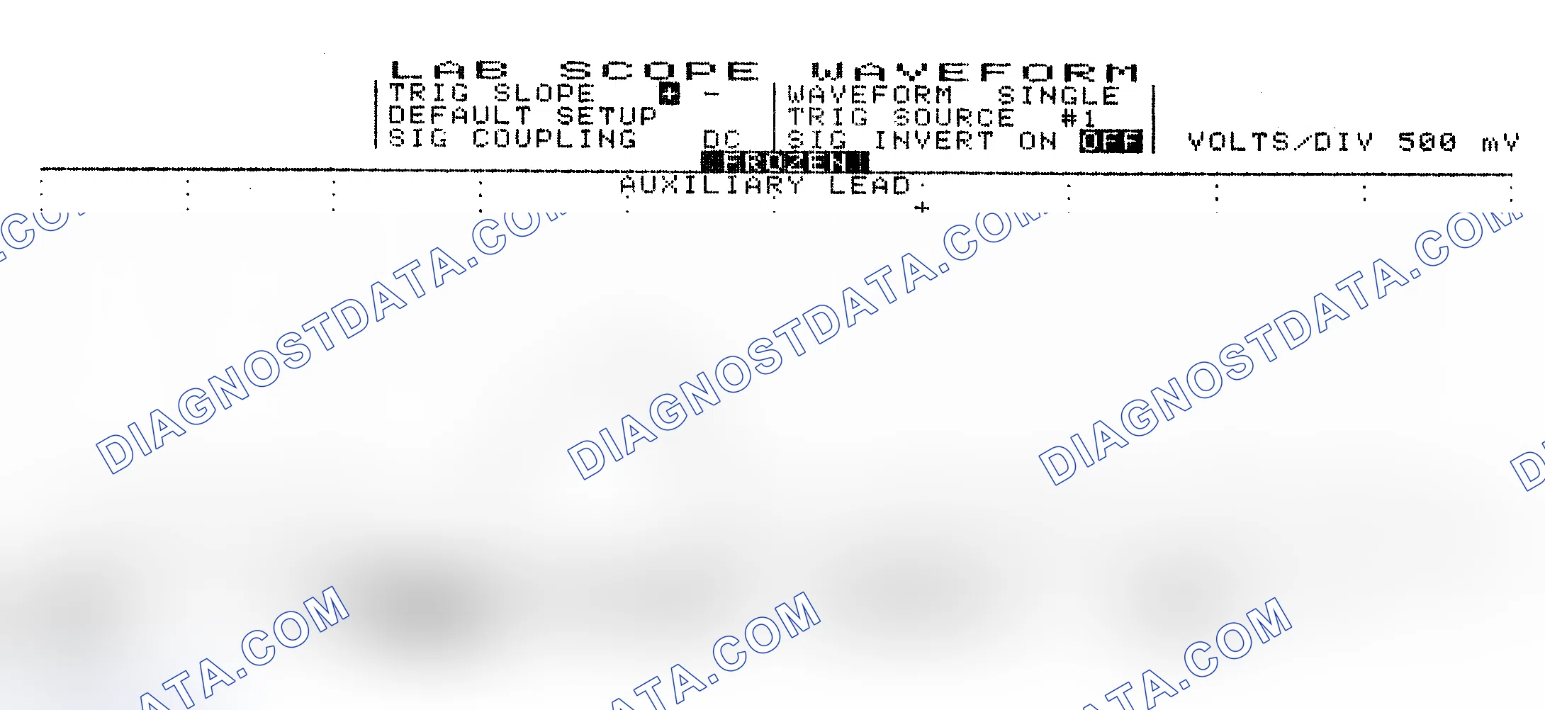 Scheme 10: Single Injector w/Excessive Current Flow - Current Pattern