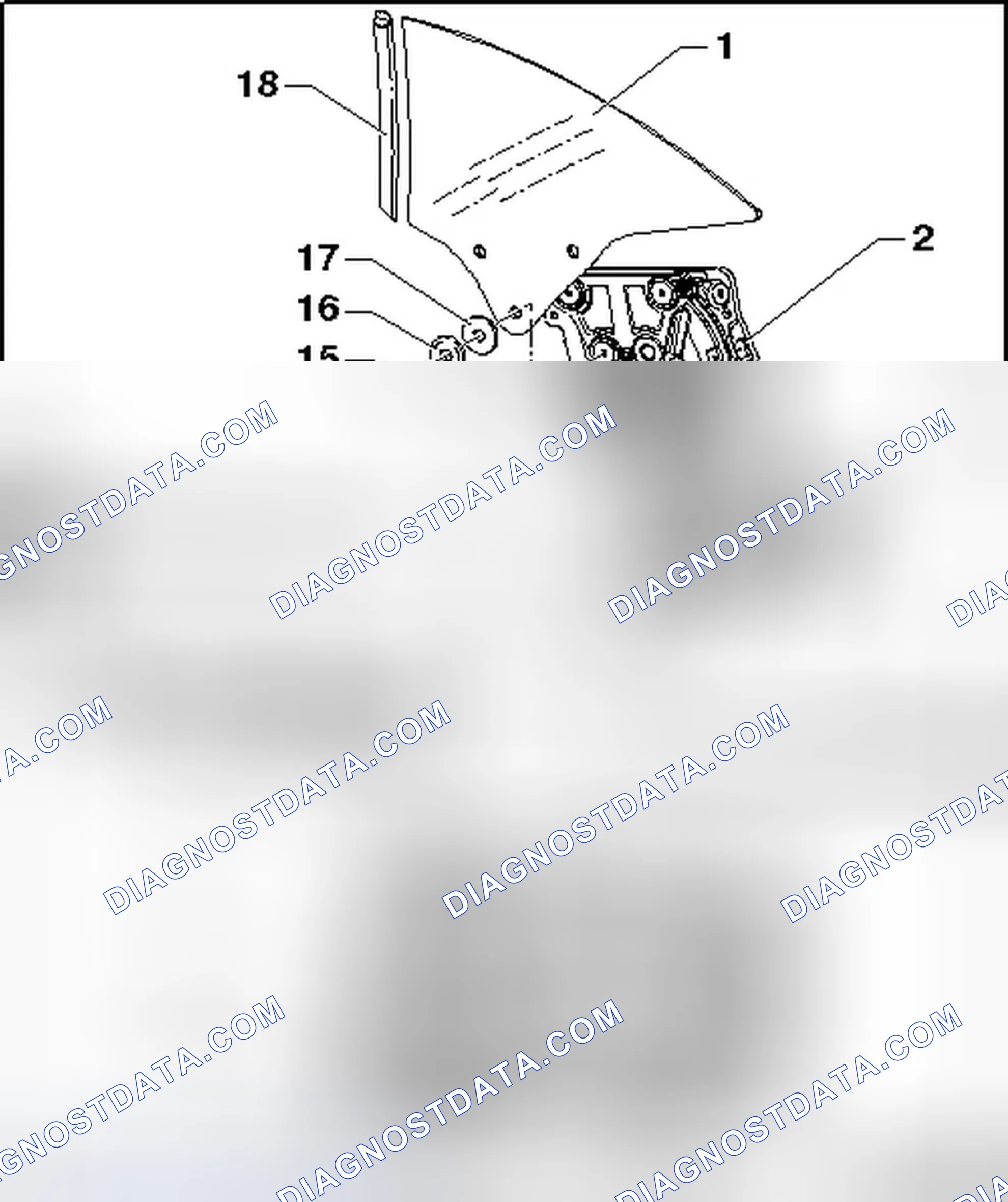 Scheme 19: SIDE WINDOW ASSEMBLY OVERVIEW