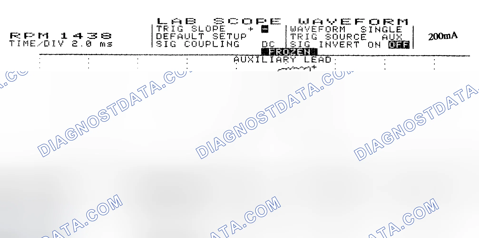 Scheme 15: Single Injector w/Normal Current Flow - Current Pattern