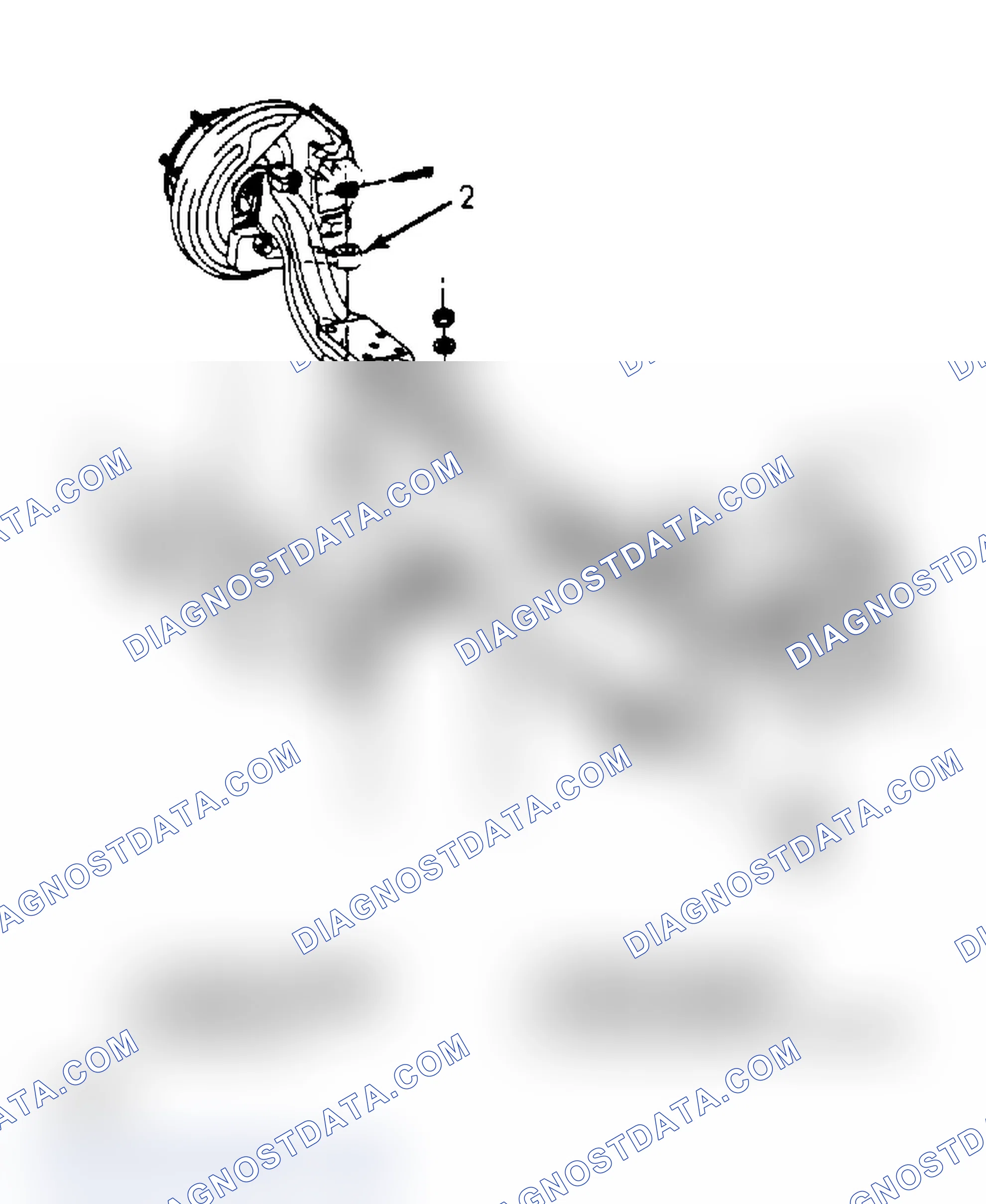 Scheme 5: View Of Steering Linkage (Commercial Van - I-Beam Axle)