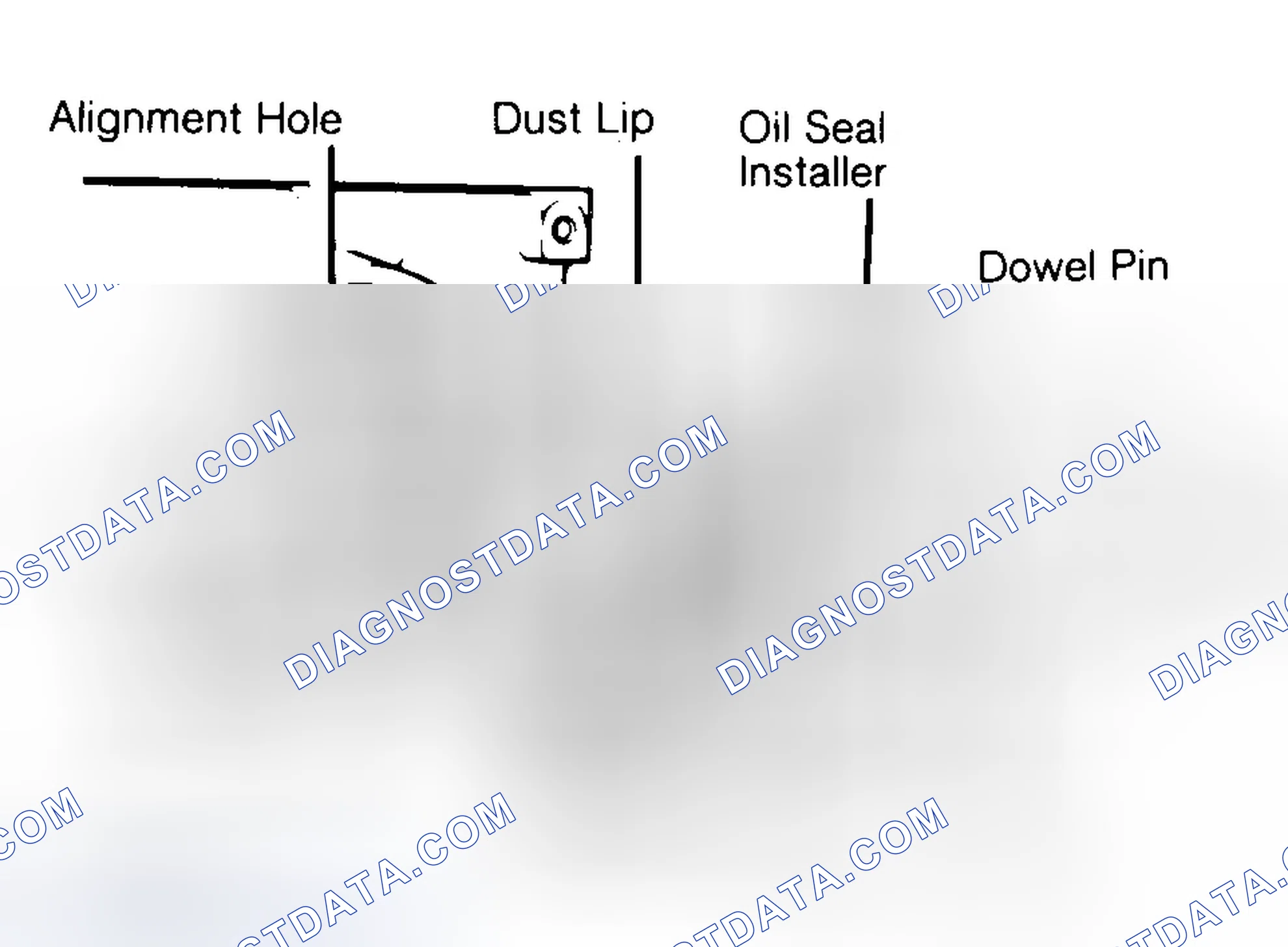 Scheme 10: Installing Typical One-Piece Oil Seal