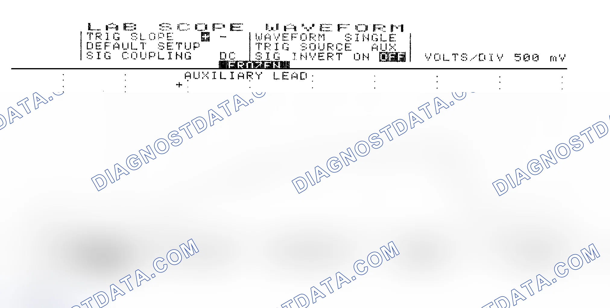 Scheme 14: Single Injector w/Excessive Current Flow - Current Pattern