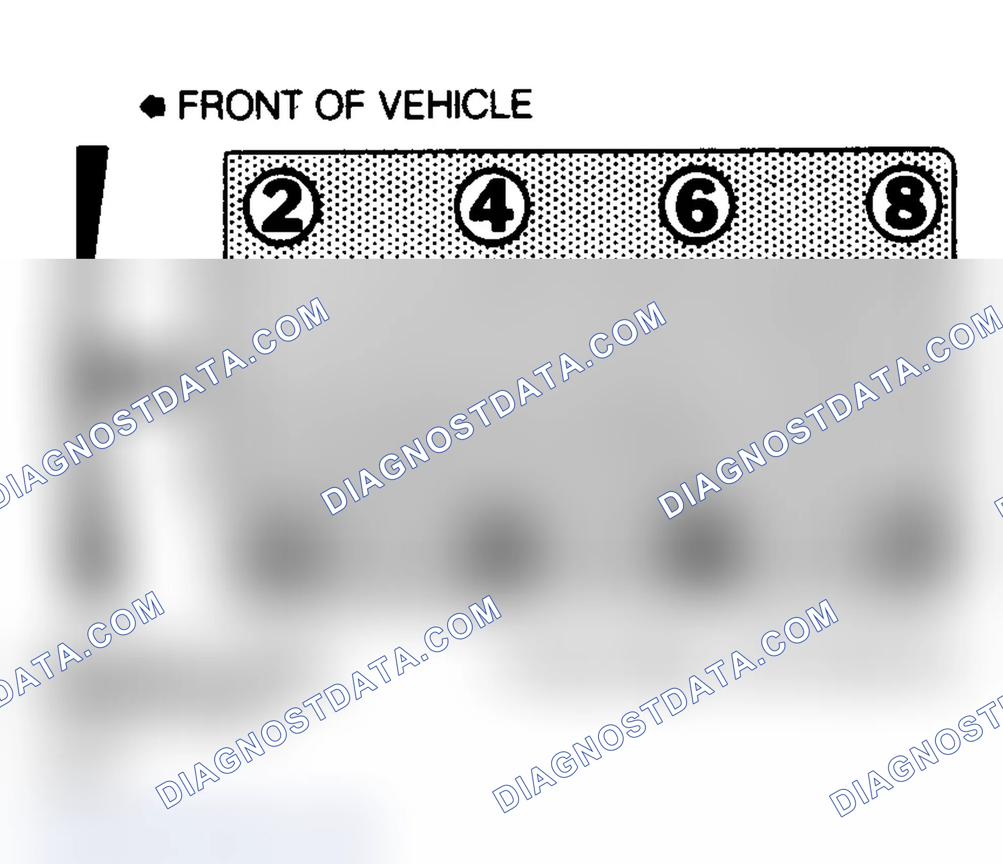Scheme 6: 6.2L Diesel Engine Firing Order