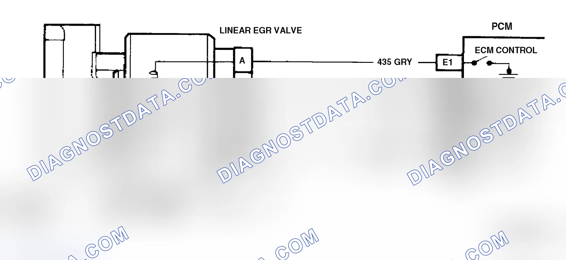 Scheme 56: Code 32 Schematic ("P" Series 5.7L) EGR Ckt. Error Using Manifold Vac., 2-Terminal Sol. & Back Press. EGR
