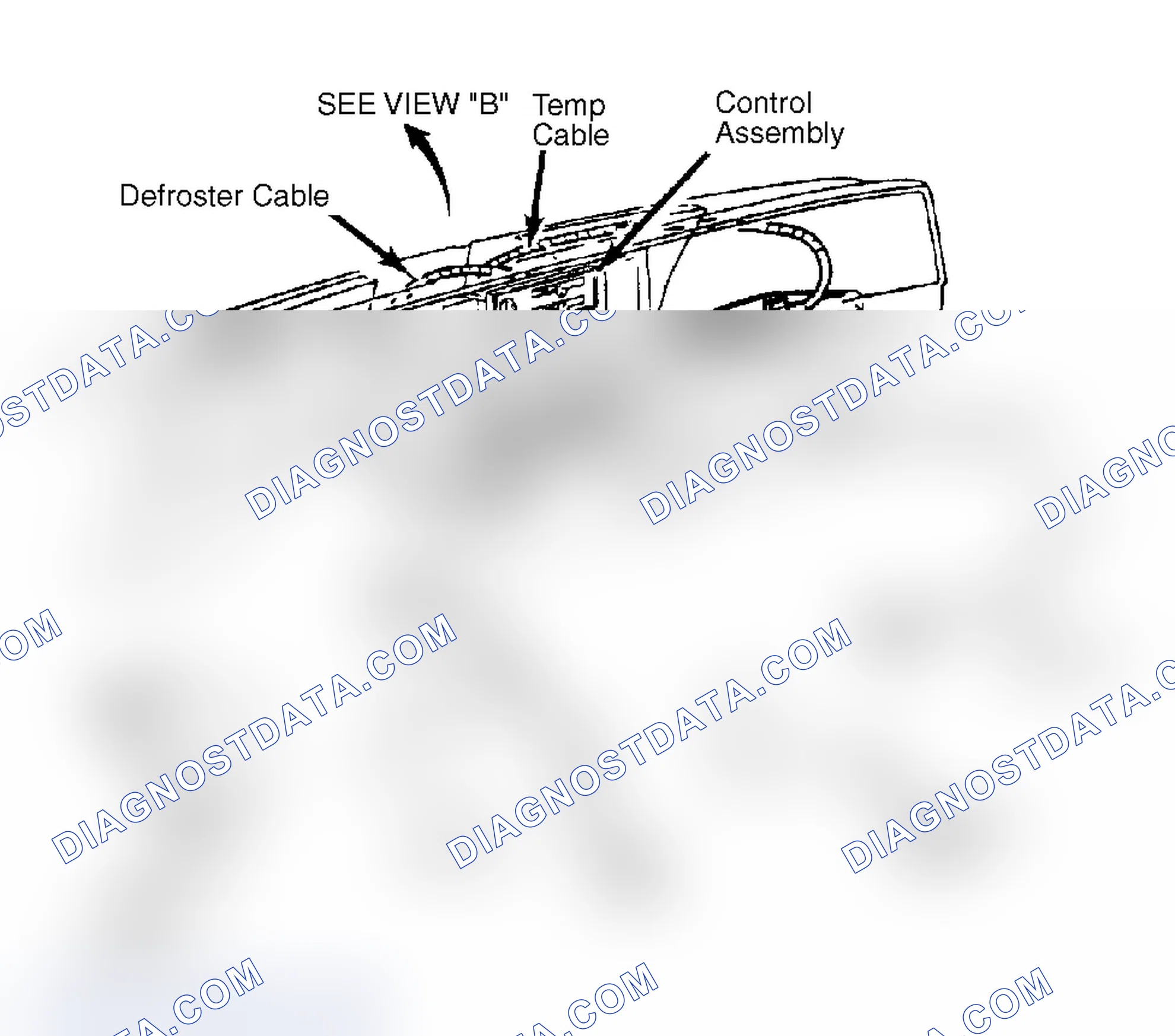 Scheme 3: Control Cable Routing ("S" Models")